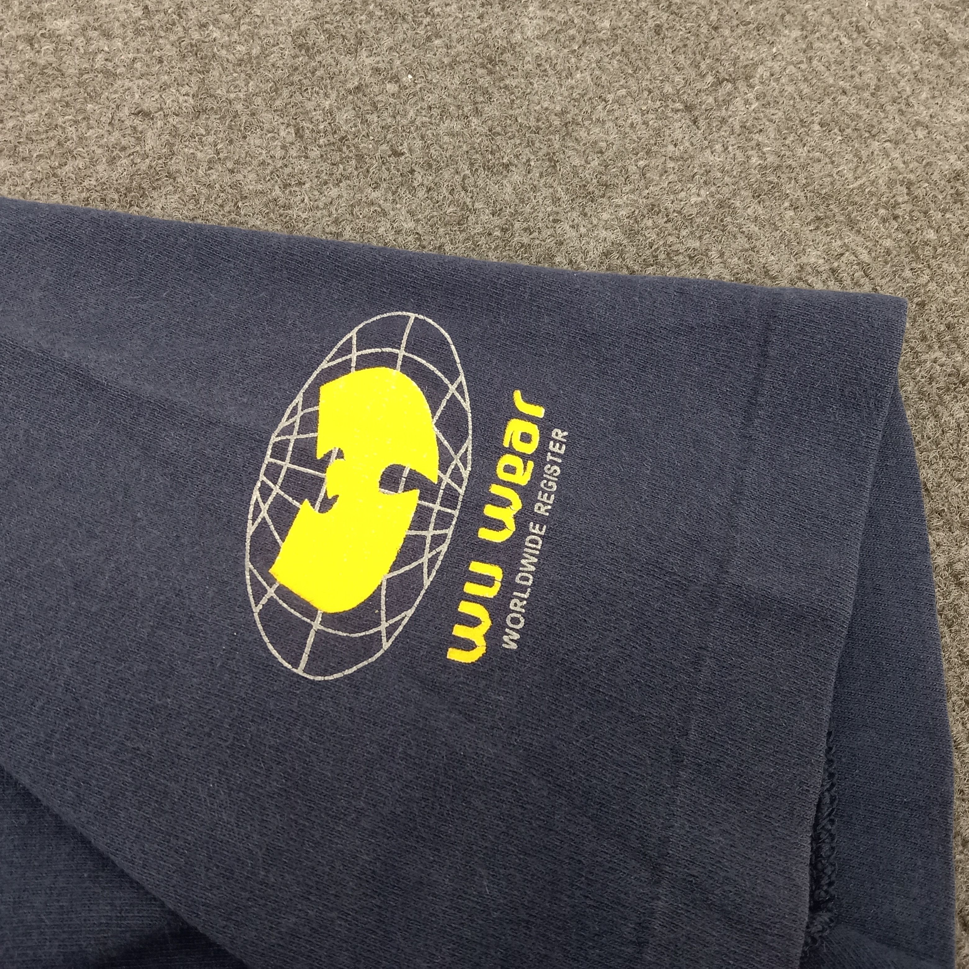 Band Tees × Vintage × Wu-Tang Clan Vintage 90's Wu Tang Worldwide Register Hiphop Tshirt Size US XL / EU 56 / 4 - 8 Thumbnail