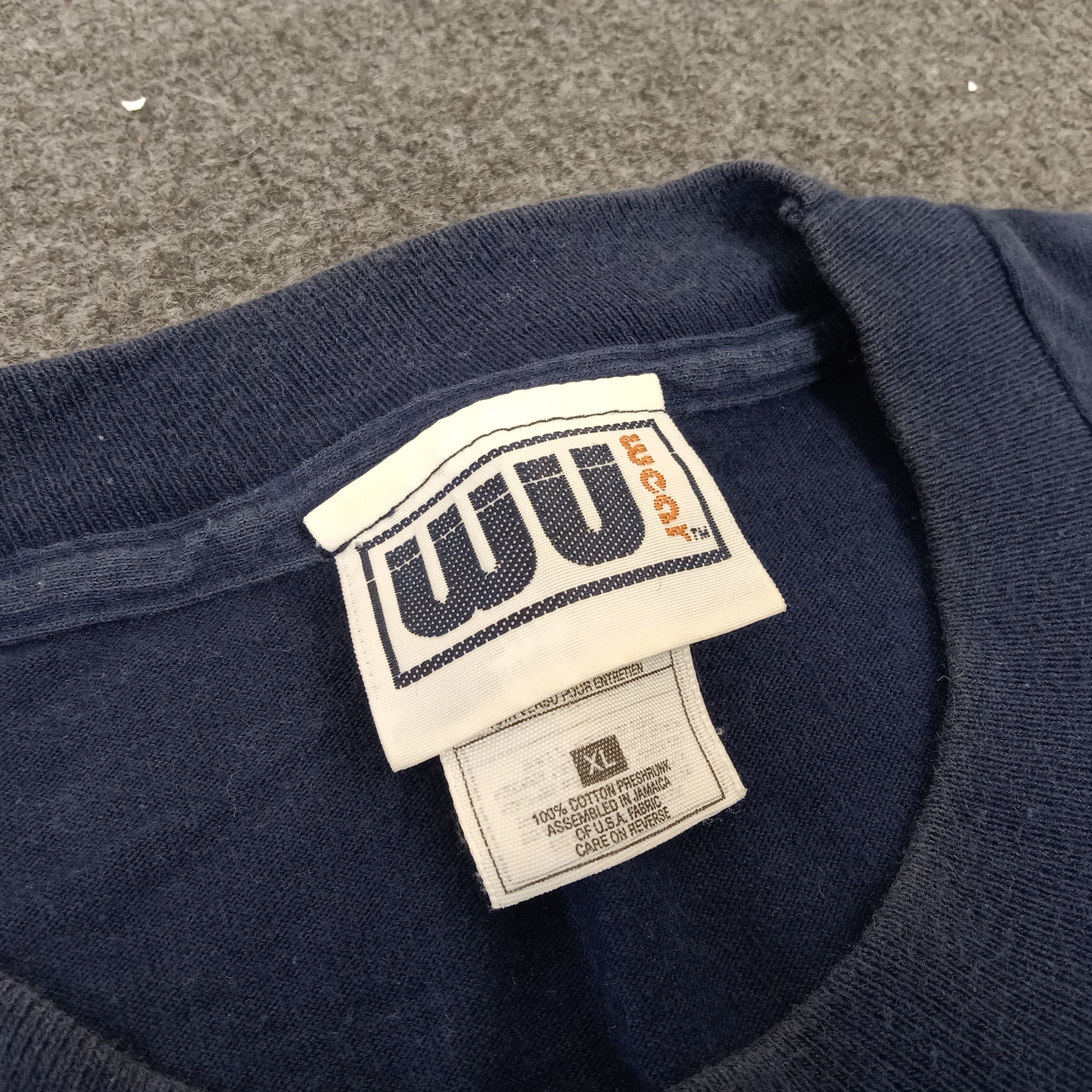 Band Tees × Vintage × Wu-Tang Clan Vintage 90's Wu Tang Worldwide Register Hiphop Tshirt Size US XL / EU 56 / 4 - 5 Thumbnail