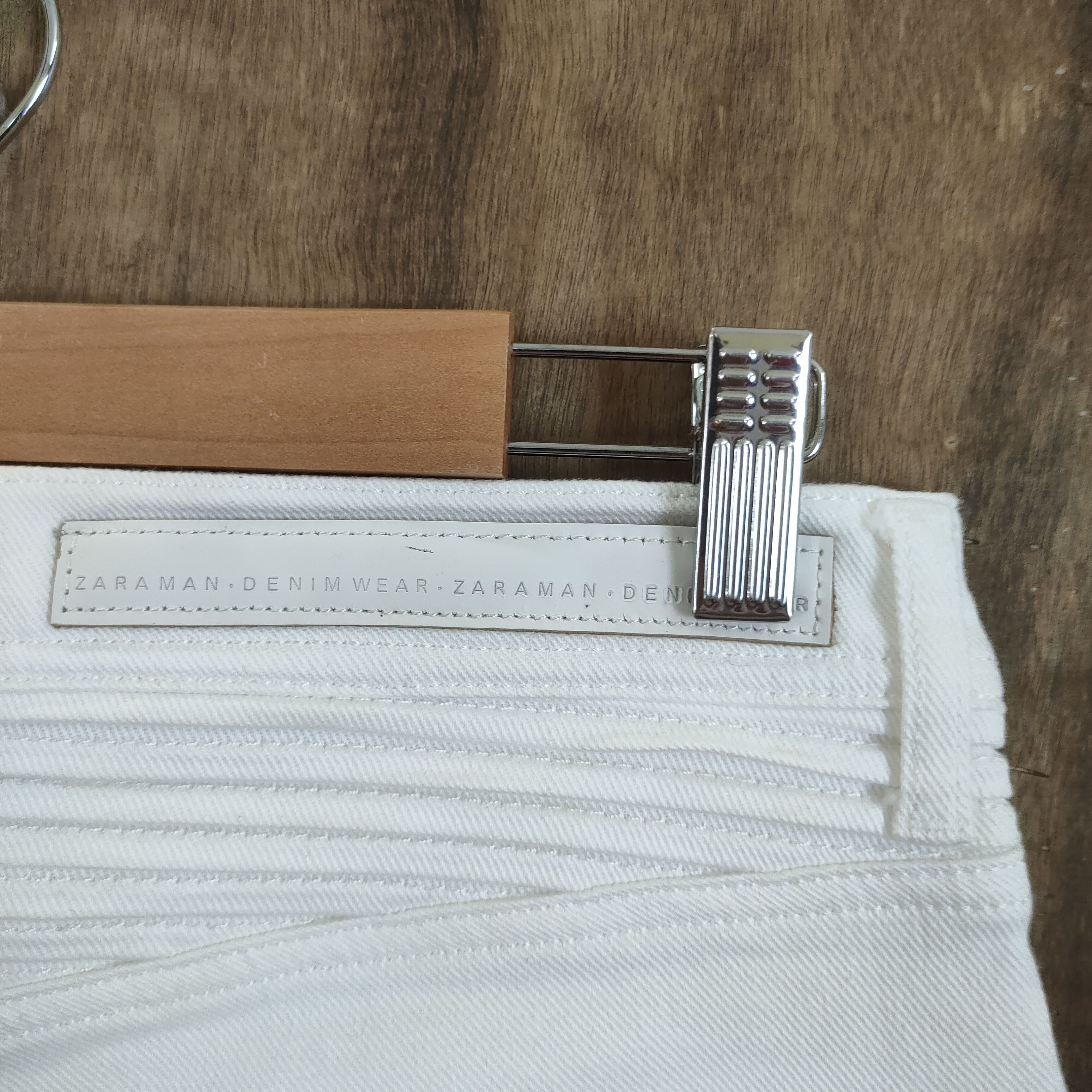 Zara ZARA MAN WHITE BIKER PANTS MULTIPOCKET TACTICAL Size US 30 / EU 46 - 11 Thumbnail