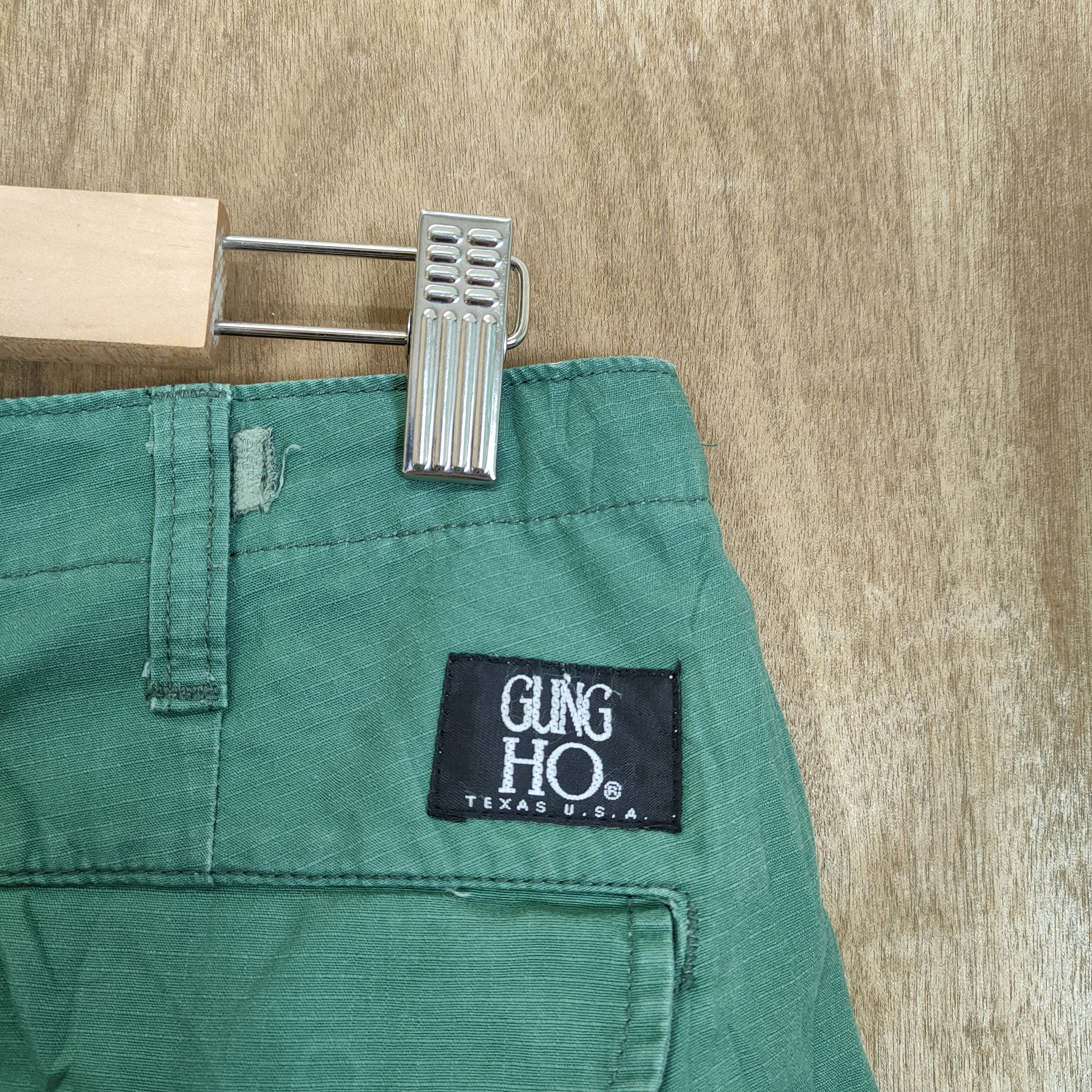 Japanese Brand VINTAGE GUN HO CARGO PANTS Size US 30 / EU 46 - 7 Thumbnail
