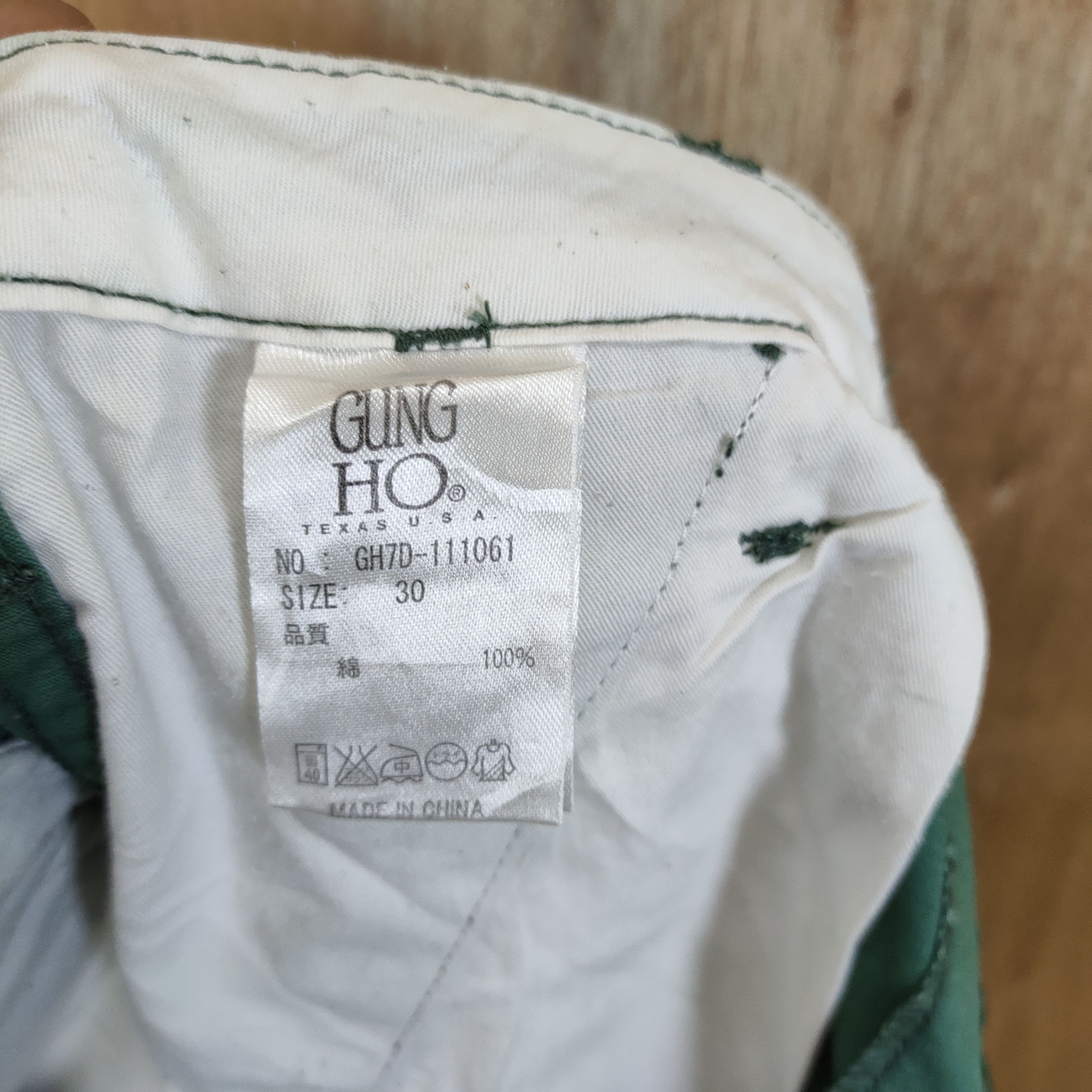 Japanese Brand VINTAGE GUN HO CARGO PANTS Size US 30 / EU 46 - 13 Thumbnail