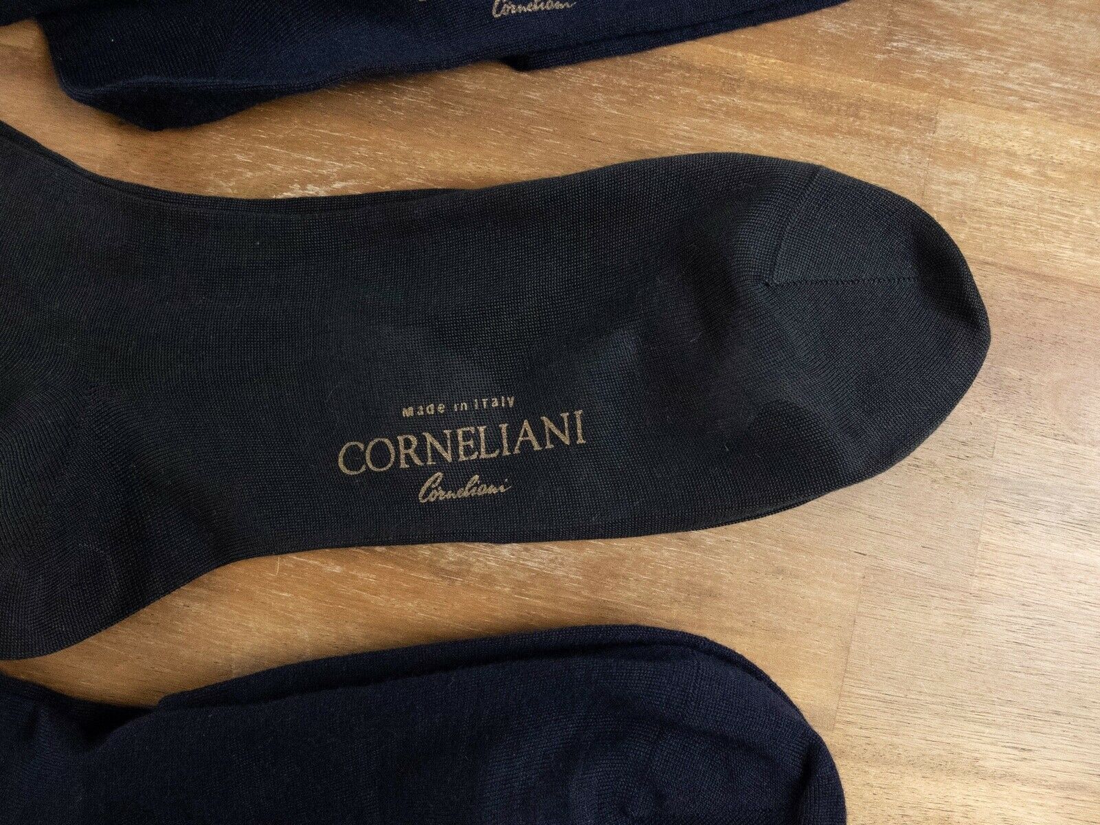 Corneliani CORNELIANI 3 pairs knee long blue green wool socks - 12 IT Size ONE SIZE - 3 Thumbnail