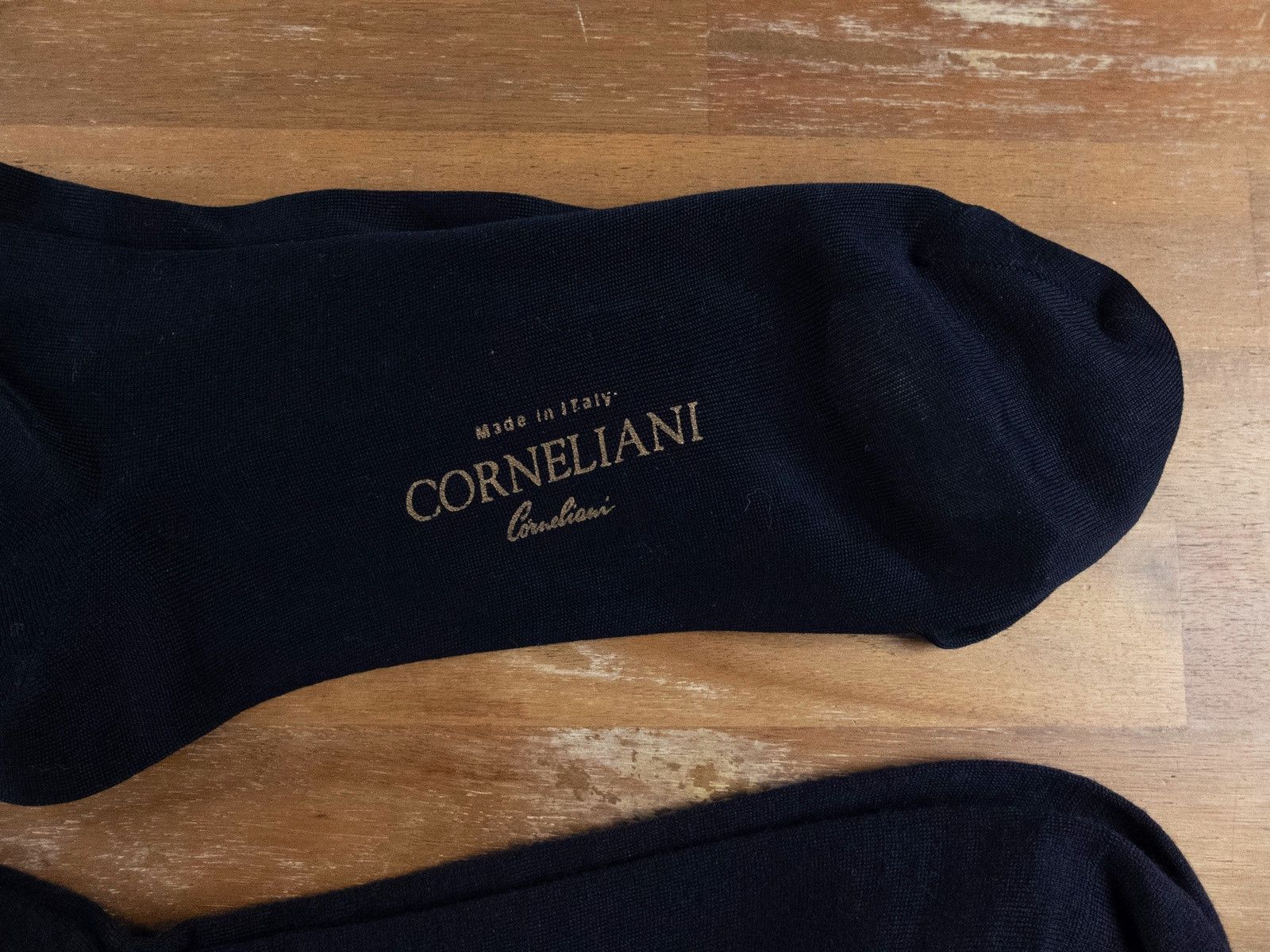 Corneliani CORNELIANI 3 pairs navy blue wool cotton socks - Size 13 Size ONE SIZE - 4 Thumbnail