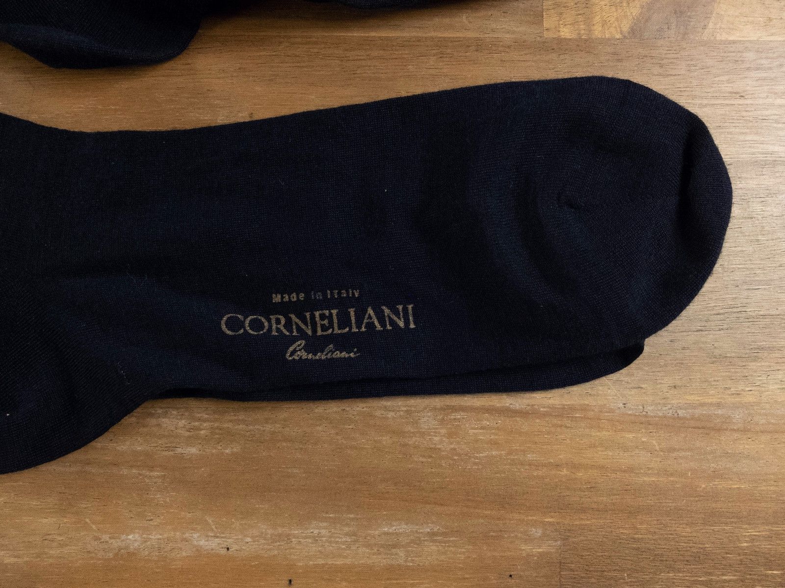 Corneliani CORNELIANI 3 pairs navy blue wool cotton socks - Size 13 Size ONE SIZE - 2 Thumbnail