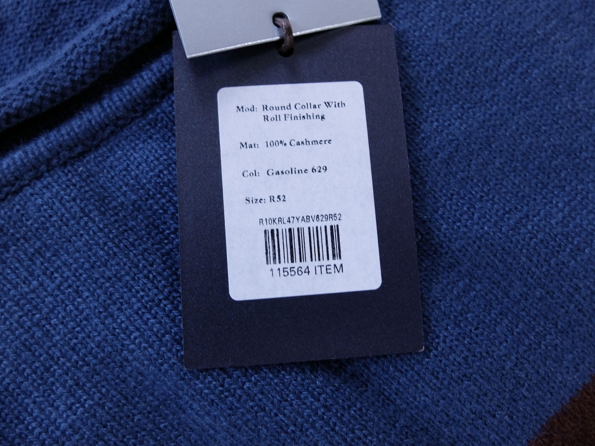 Berluti BERLUTI blue brown striped cashmere sweater XL 52 NWT Size US XL / EU 56 / 4 - 3 Thumbnail