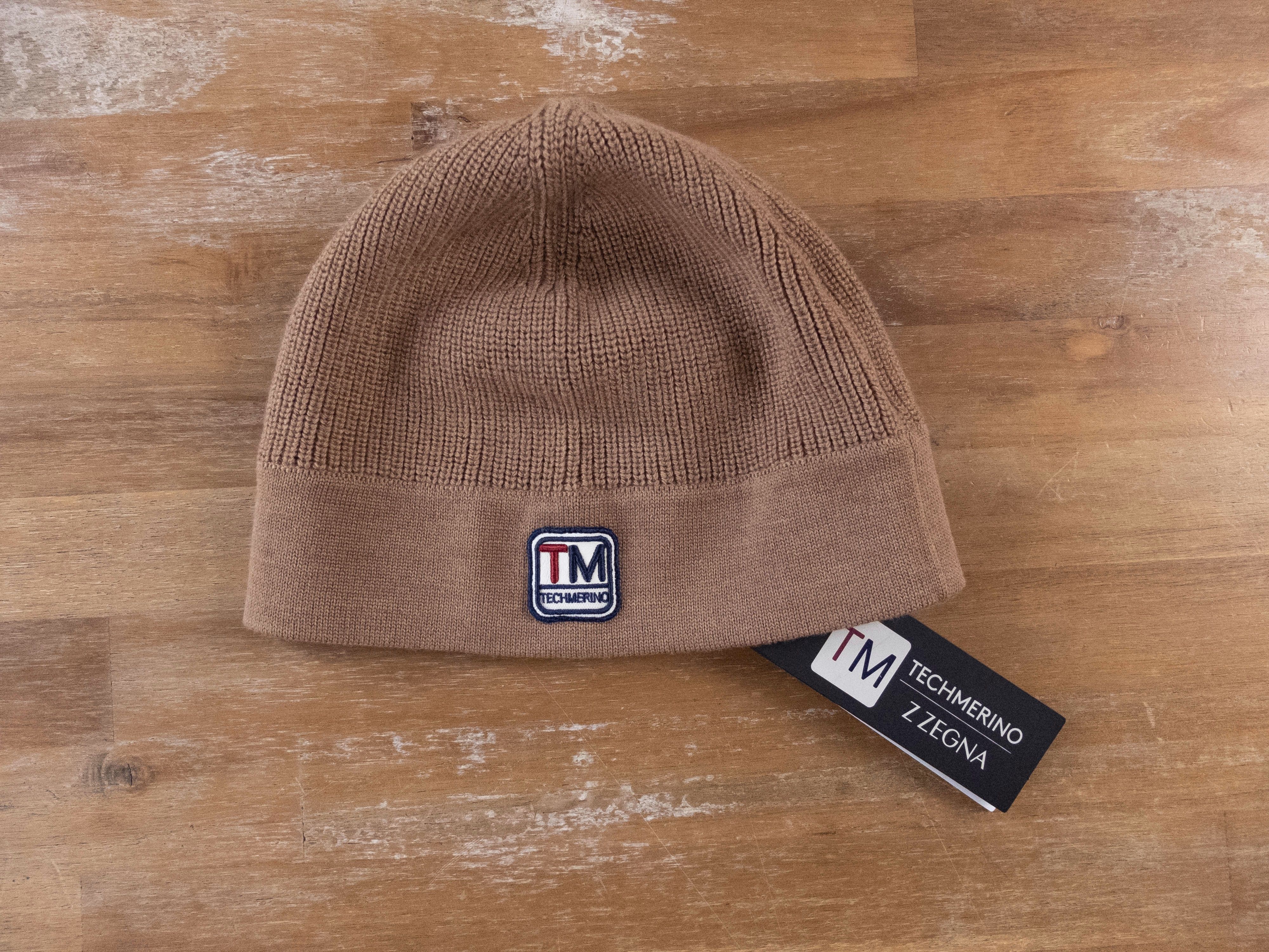 Z Zegna Z ZEGNA brown Techmerino wool beanie hat I / Small / Medium Size ONE SIZE - 1 Thumbnail