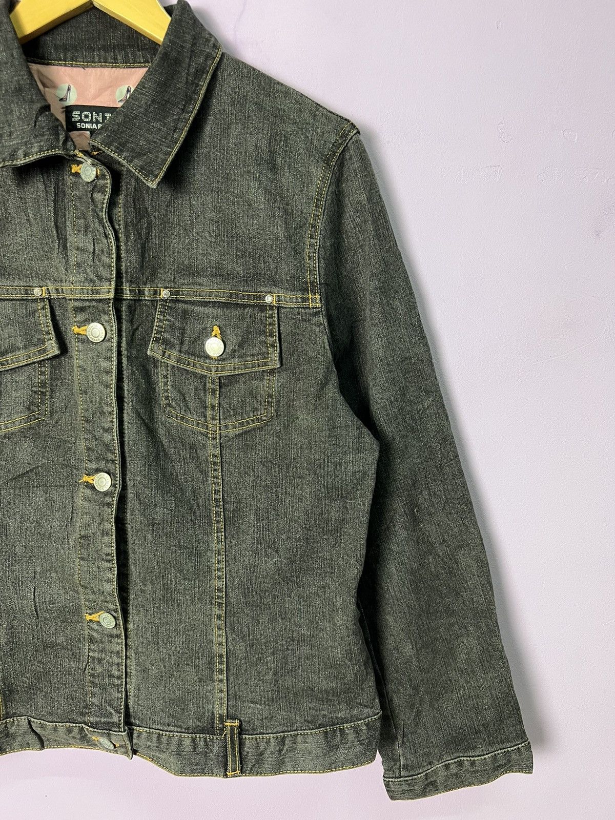 Sonia Rykiel 🔥Rare Sonia Rykiel Denim Jacket Size M / US 6-8 / IT 42-44 - 4 Thumbnail