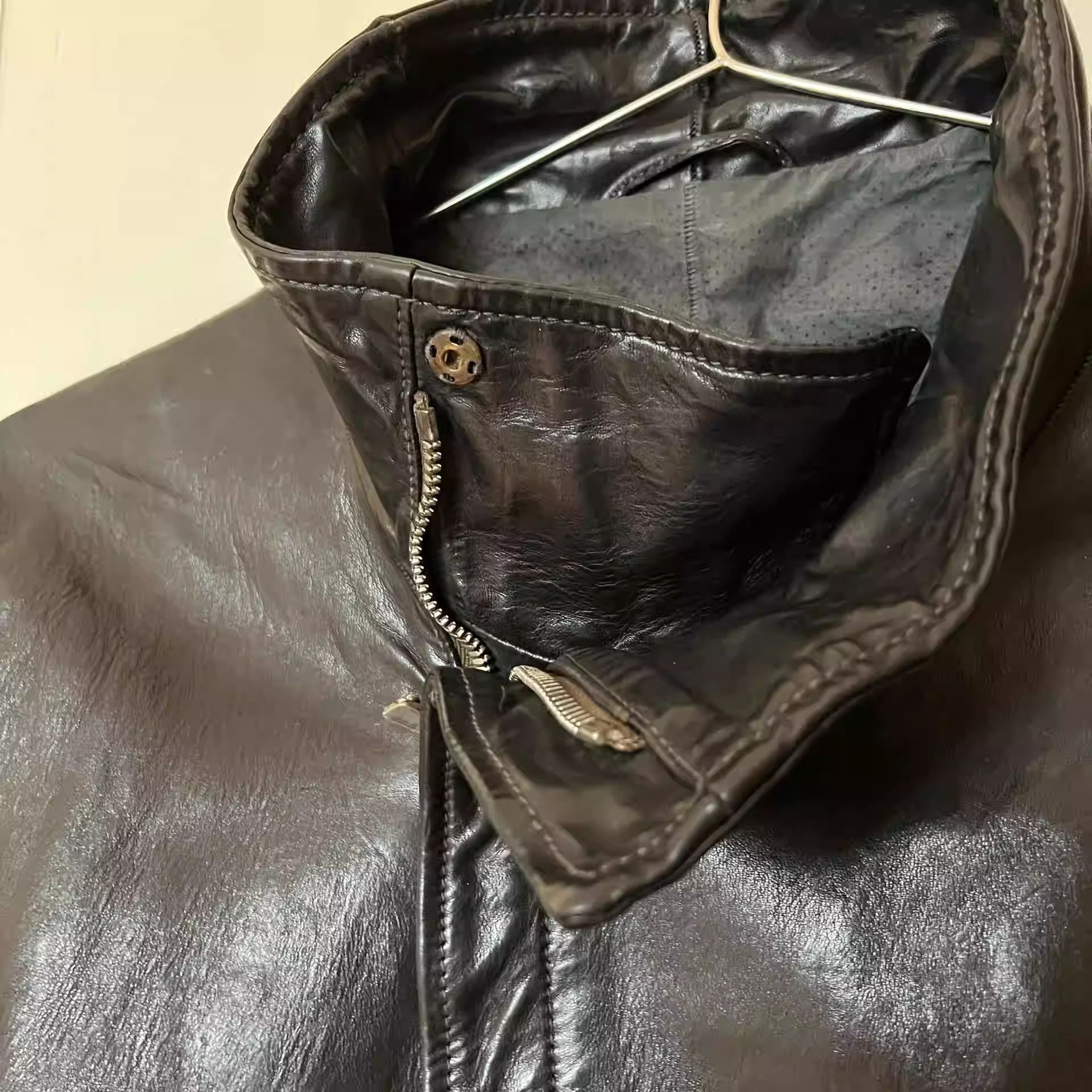 Carol Christian Poell Carol Christian Poell black horse hide leahter jacket Size US S / EU 44-46 / 1 - 2 Thumbnail