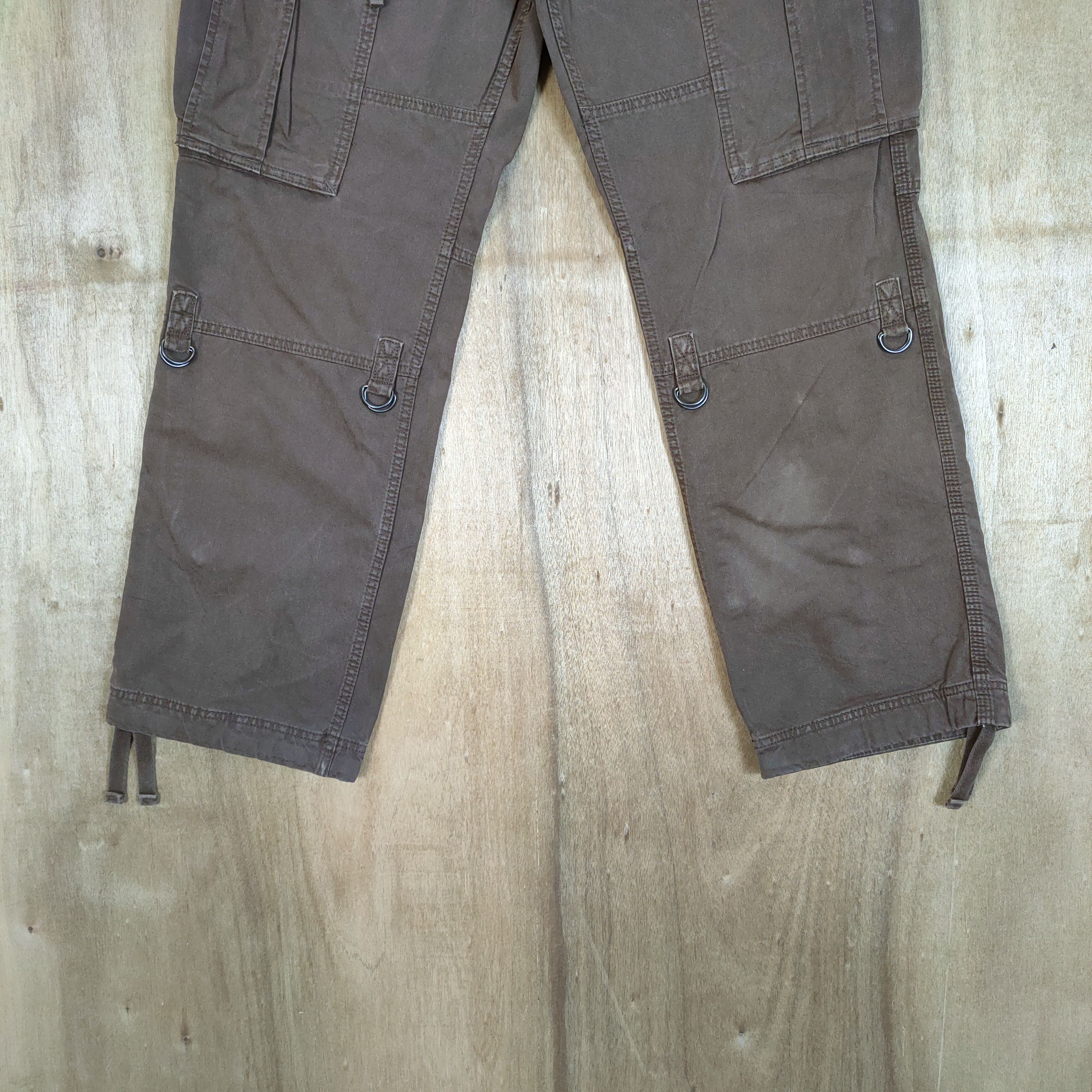 Japanese Brand VINTAGE JAPANESE BROWN CARGO PANTS Size US 32 / EU 48 - 3 Thumbnail