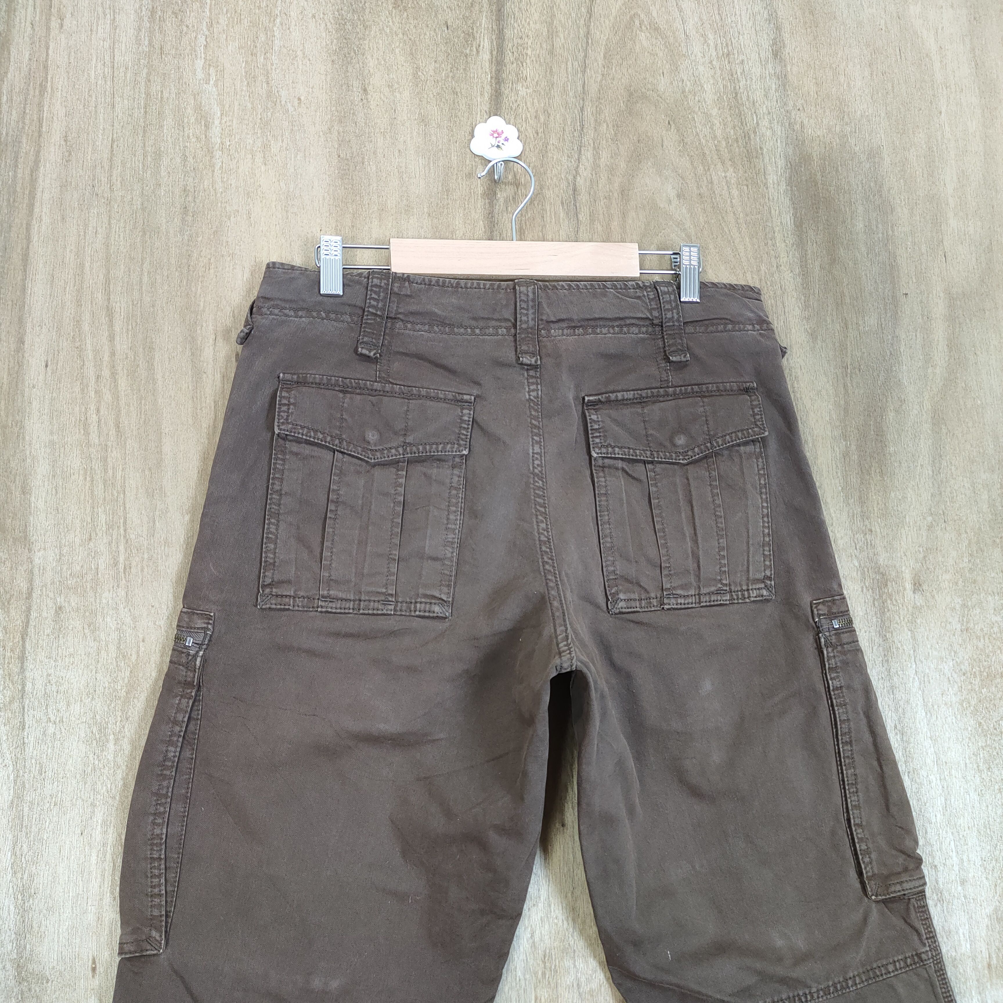 Japanese Brand VINTAGE JAPANESE BROWN CARGO PANTS Size US 32 / EU 48 - 9 Thumbnail