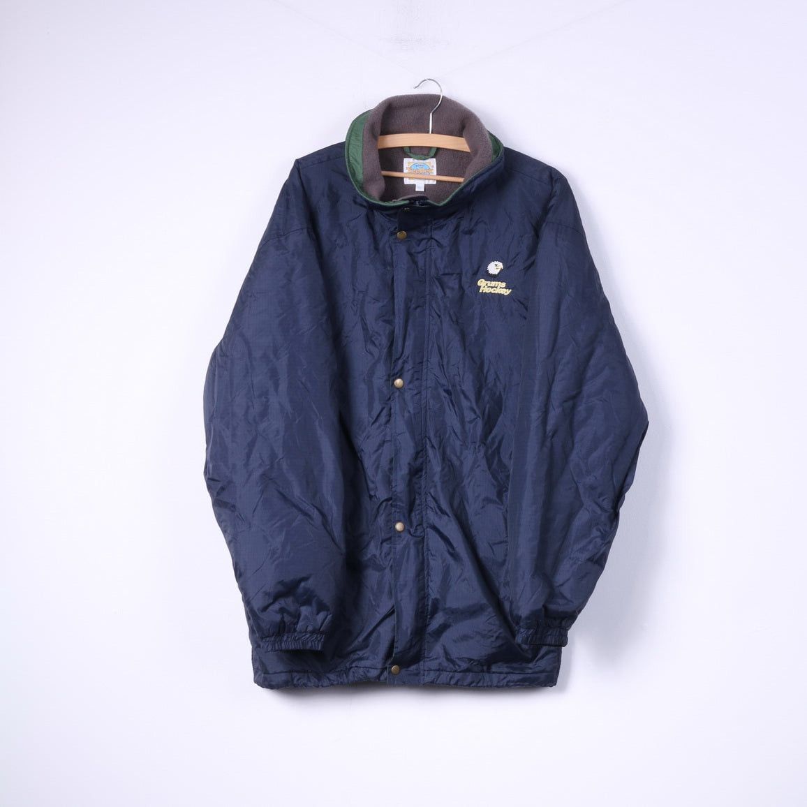 Vintage King Teerex Men XL Jacket Navy Grums Hockey Vintage 1953 Size US XL / EU 56 / 4 - 1 Thumbnail