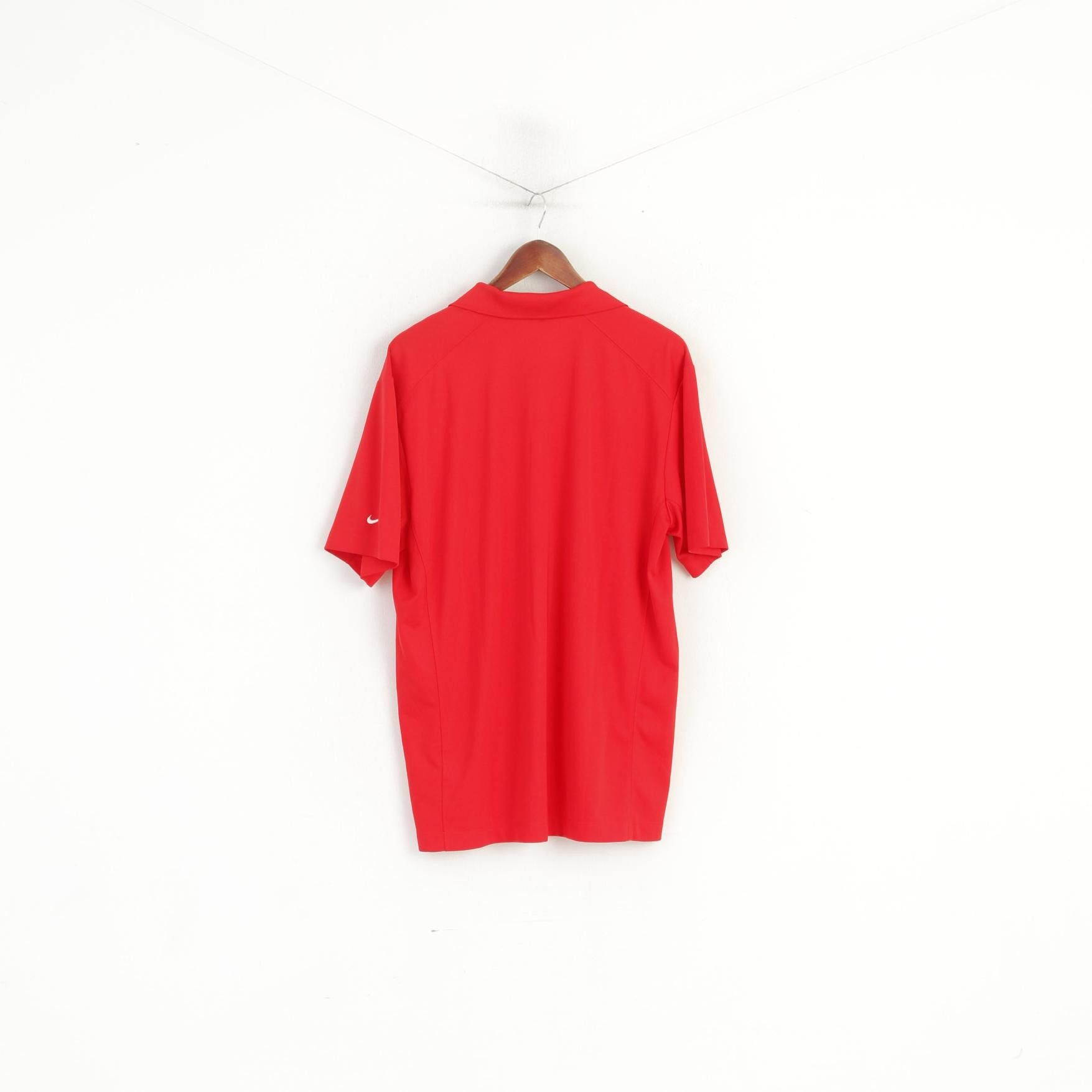 Nike × Vintage Nike Golf Men L Polo Shirt Red Dri-Fit Team USA 2015 1960 Size US L / EU 52-54 / 3 - 5 Thumbnail