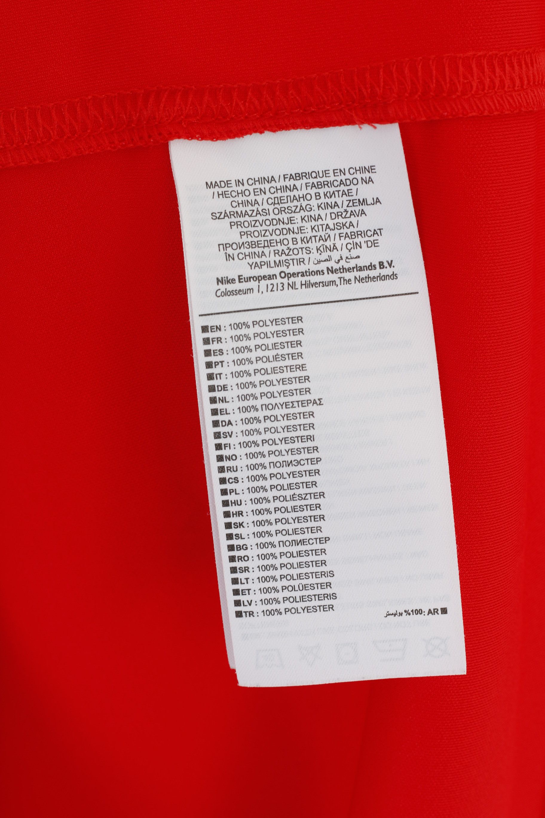 Nike × Vintage Nike Golf Men L Polo Shirt Red Dri-Fit Team USA 2015 1960 Size US L / EU 52-54 / 3 - 4 Thumbnail