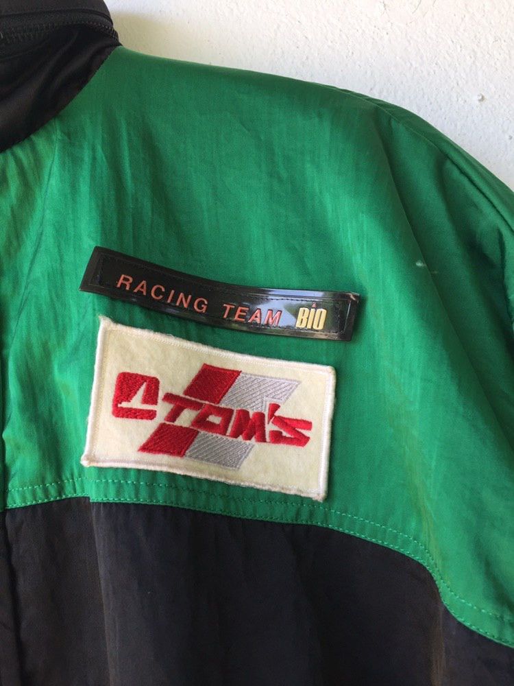 Japanese Brand VINTAGE TOM’S BIO MOTORSPORT RACING TEAM JACKET TOYOTA SUPRA Size US M / EU 48-50 / 2 - 5 Thumbnail
