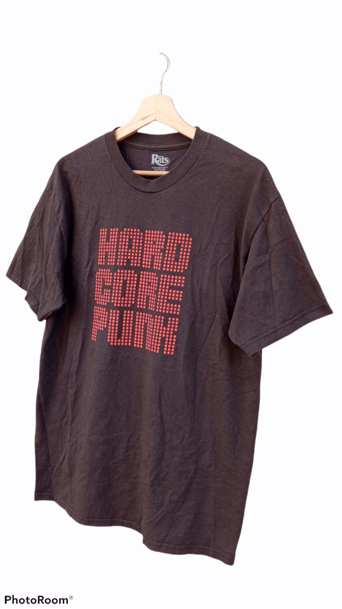 Stray Rats 🔥🔥Stray Rats Hardcore Punk Spellout T-Shirt Size US L / EU 52-54 / 3 - 3 Thumbnail