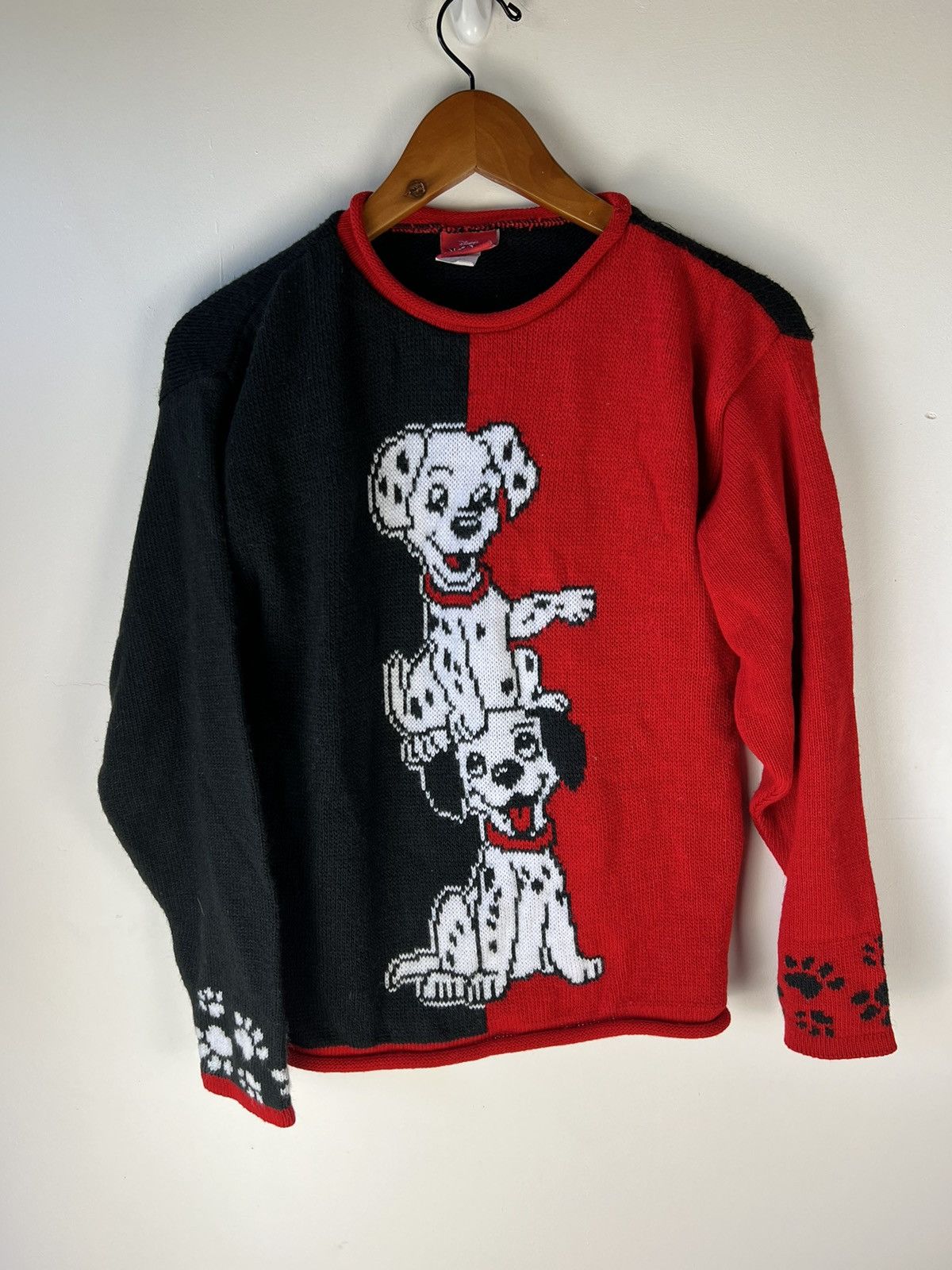 Disney Vintage Disney 101 Dalmatians knitwear sweater Size XS / US 0-2 / IT 36-38 - 1 Thumbnail