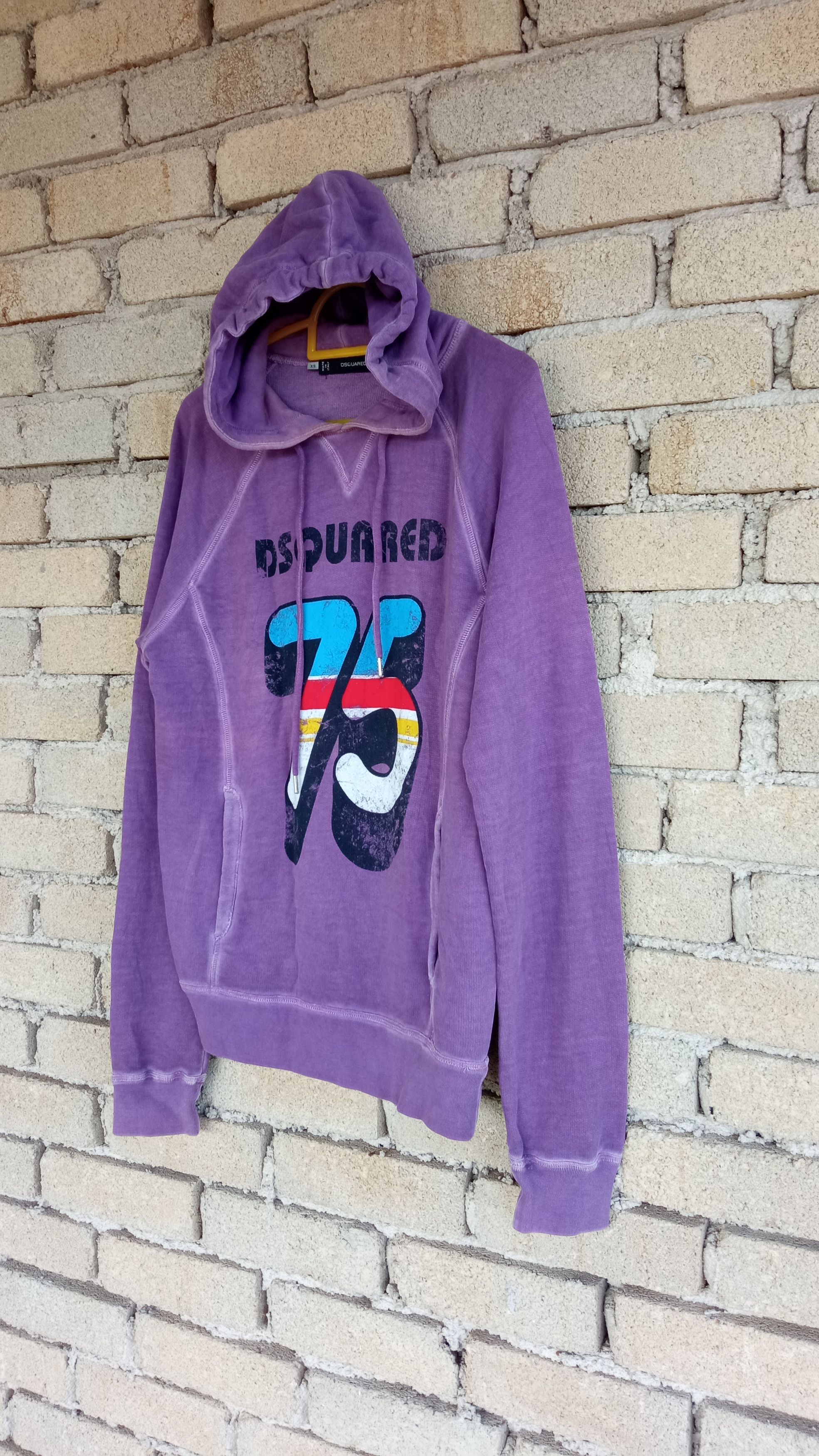 Dsquared2 🔥🔥Dsquared2 Number 75 Printed Hoodie Jacket Size US M / EU 48-50 / 2 - 3 Thumbnail