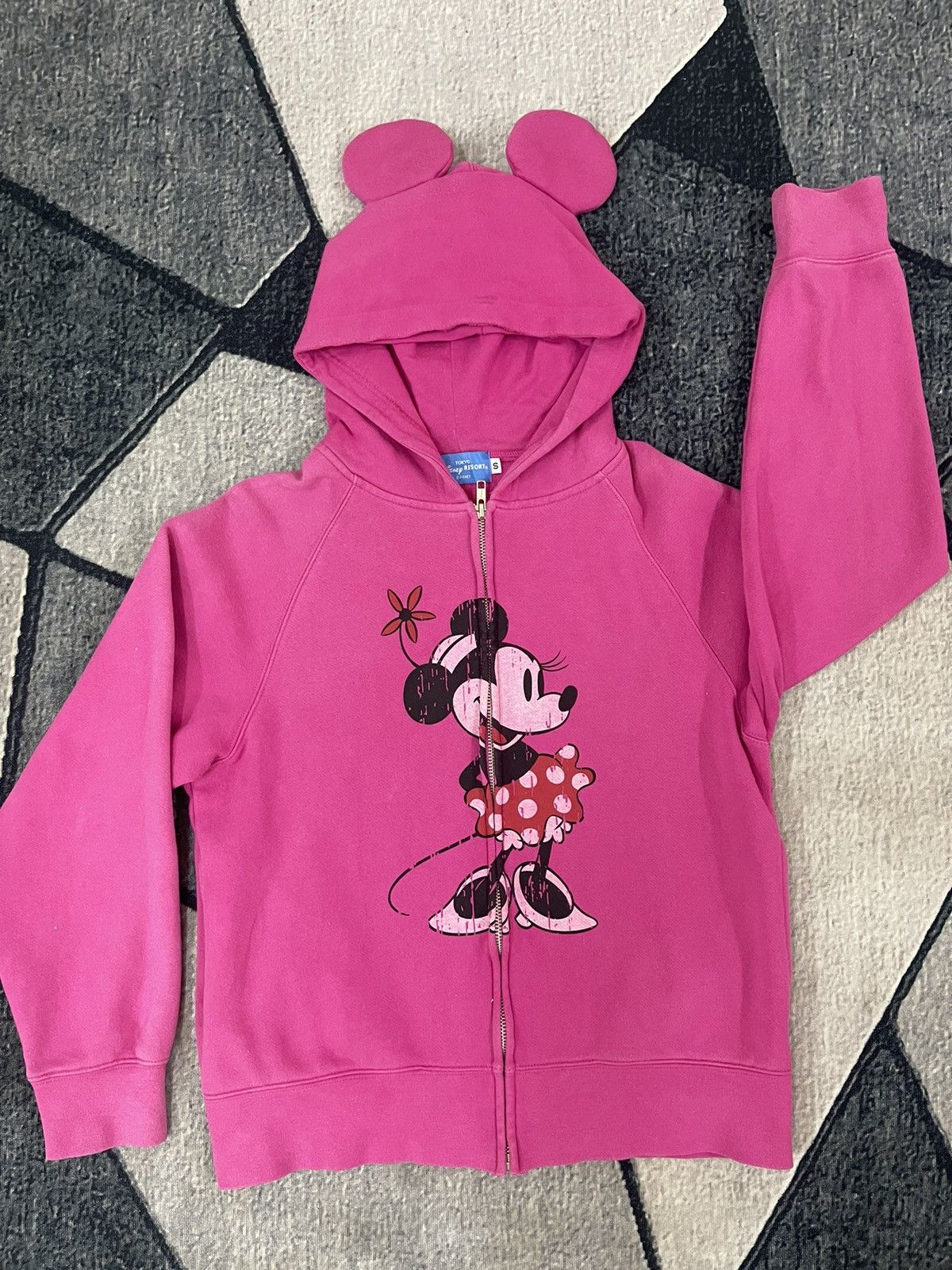 Cartoon Network × Japanese Brand × Mickey Mouse Minnie / Disney Zip Up Hoodie Japan Designer / Vintage Size US S / EU 44-46 / 1 - 2 Thumbnail