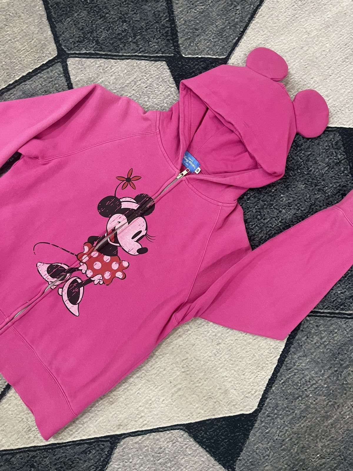 Cartoon Network × Japanese Brand × Mickey Mouse Minnie / Disney Zip Up Hoodie Japan Designer / Vintage Size US S / EU 44-46 / 1 - 3 Thumbnail