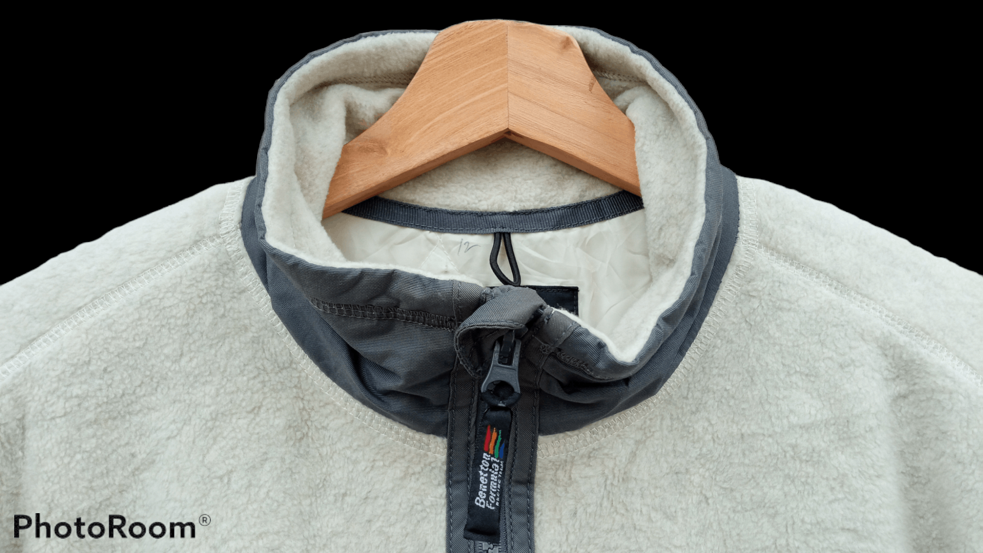Benetton × Japanese Brand × Vintage 🔥🔥Vintage Benetton Formula 1 Racing Team Fleece Jacket Size US L / EU 52-54 / 3 - 19 Thumbnail