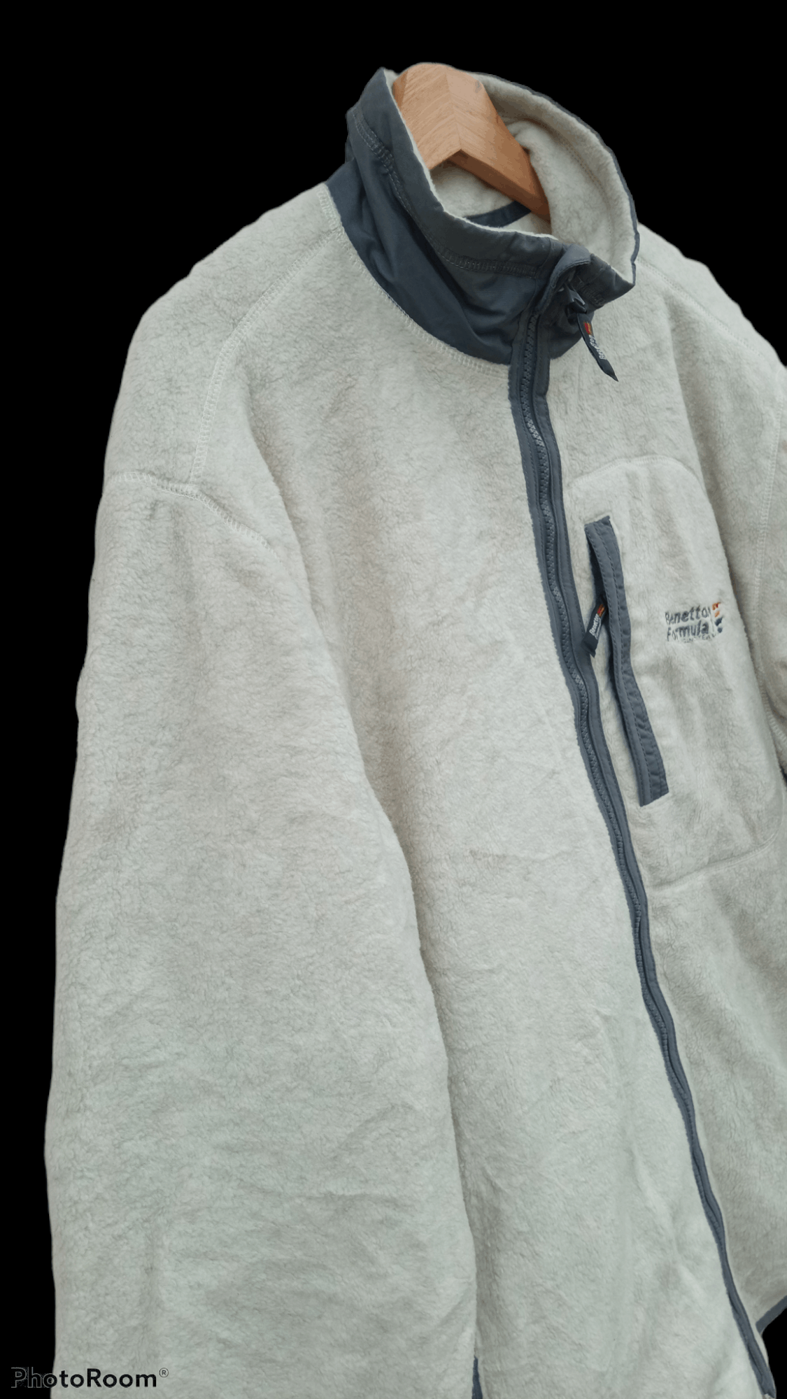 Benetton × Japanese Brand × Vintage 🔥🔥Vintage Benetton Formula 1 Racing Team Fleece Jacket Size US L / EU 52-54 / 3 - 6 Thumbnail