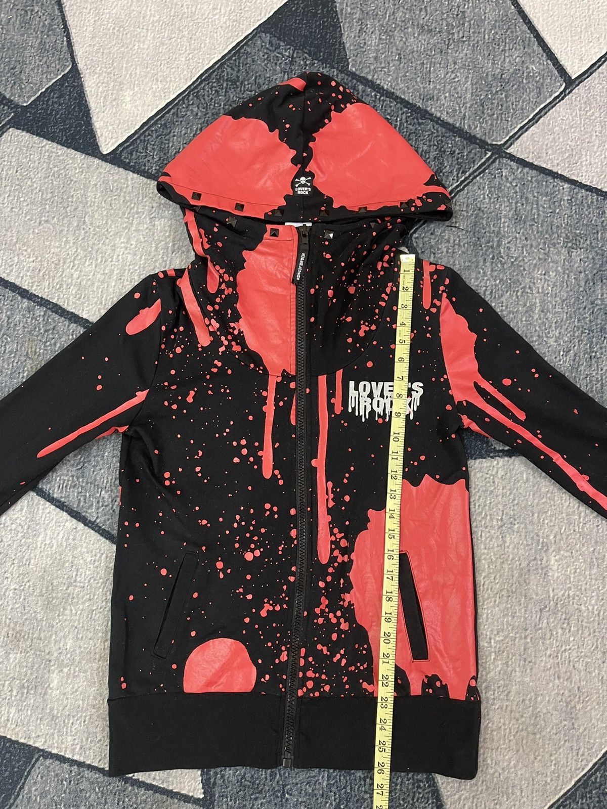 Band Tees Hoodie Punk Overprint Splash Art Japanese Brand Lovers Rock Size US M / EU 48-50 / 2 - 6 Thumbnail