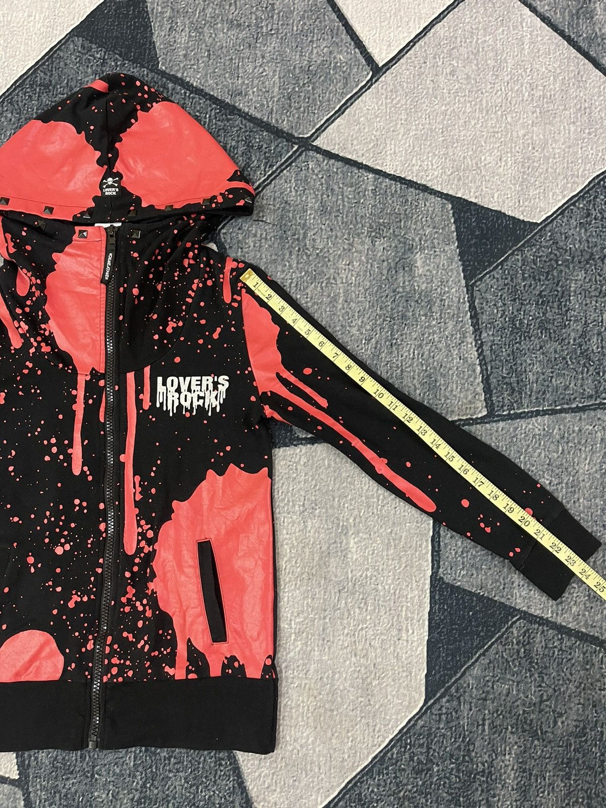 Band Tees Hoodie Punk Overprint Splash Art Japanese Brand Lovers Rock Size US M / EU 48-50 / 2 - 5 Thumbnail