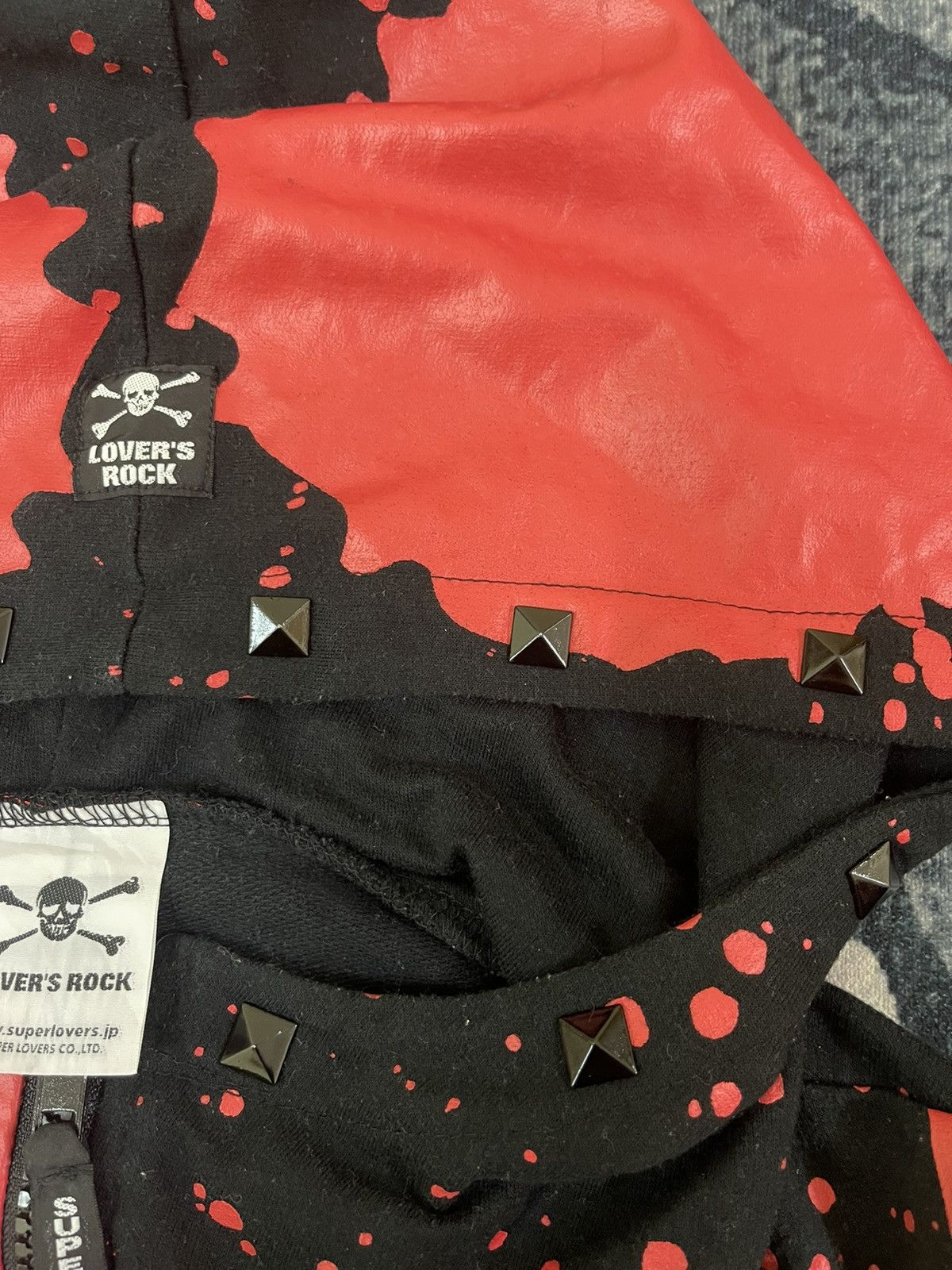 Band Tees Hoodie Punk Overprint Splash Art Japanese Brand Lovers Rock Size US M / EU 48-50 / 2 - 8 Thumbnail