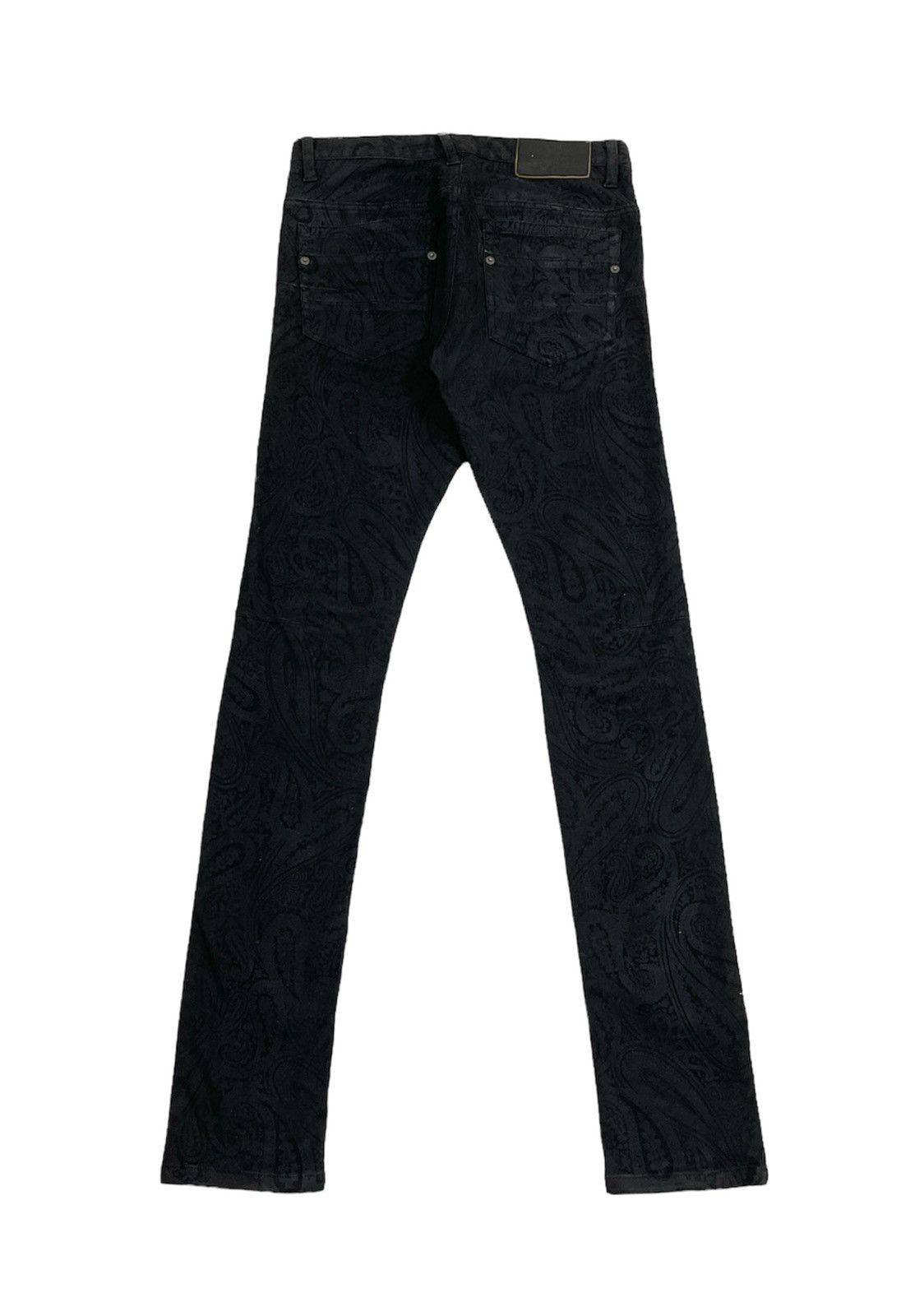 If Six Was Nine Tornado Mart Japan Paisley Skinny Jeans Size US 30 / EU 46 - 5 Thumbnail