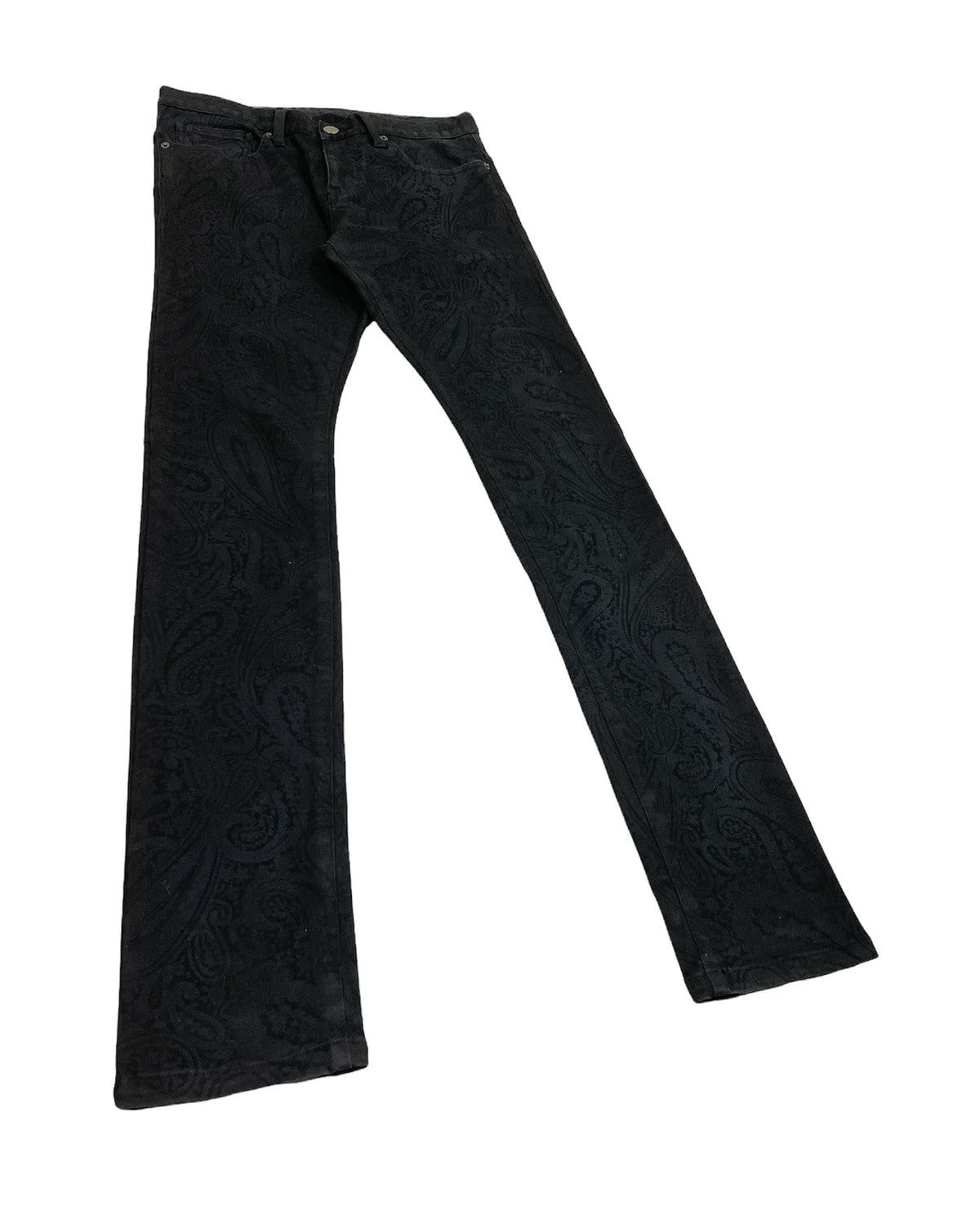 If Six Was Nine Tornado Mart Japan Paisley Skinny Jeans Size US 30 / EU 46 - 1 Thumbnail