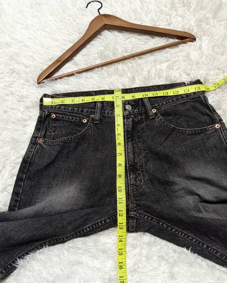 Levi's × Vintage VINTAGE 90s LEVI'S SUPER BLACK SHORT DISTRESSED DENIM JAPAN Size US 30 / EU 46 - 7 Thumbnail