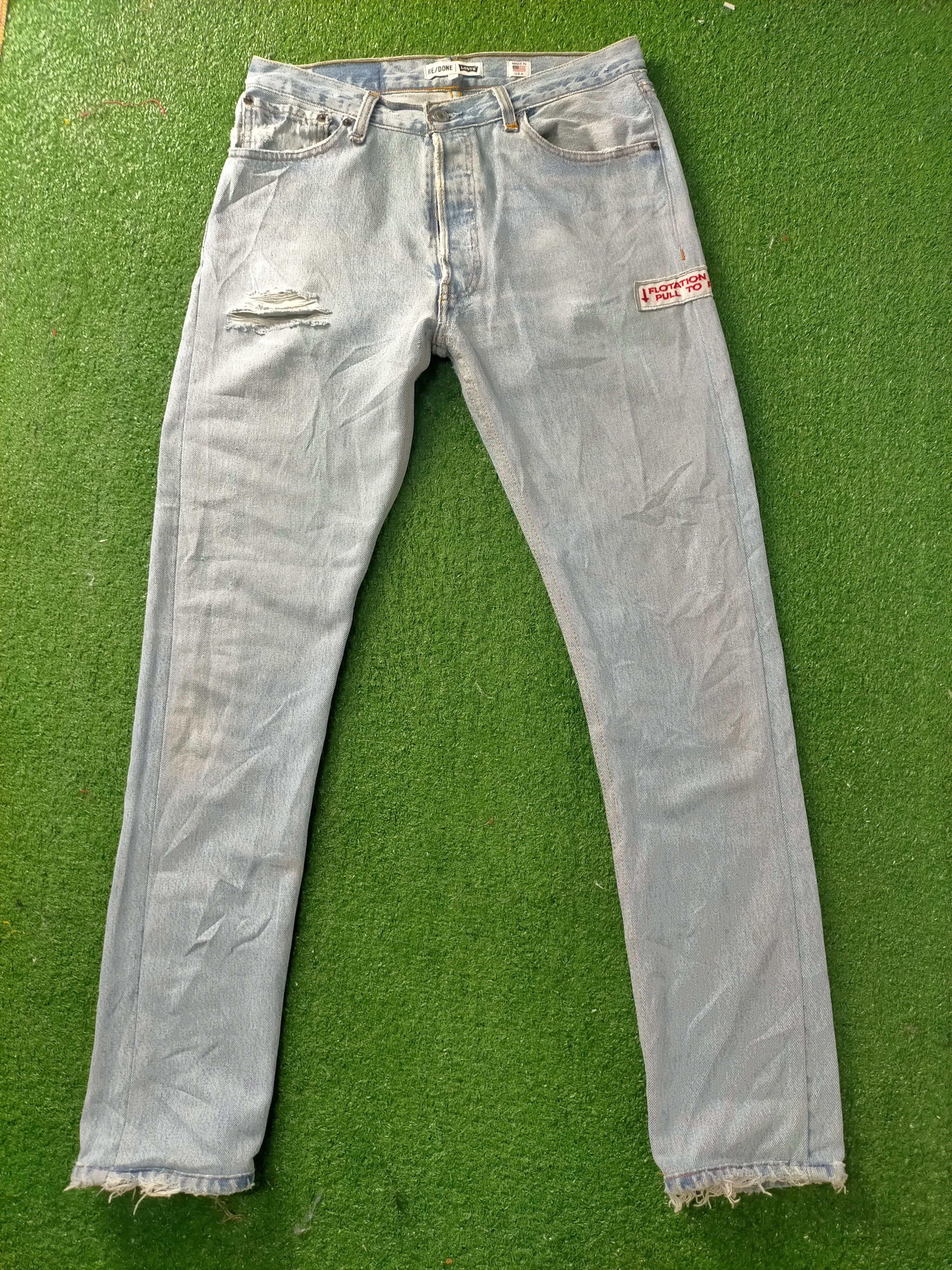 Levi's Vintage Levis Re/Done Size US 27 - 1 Thumbnail