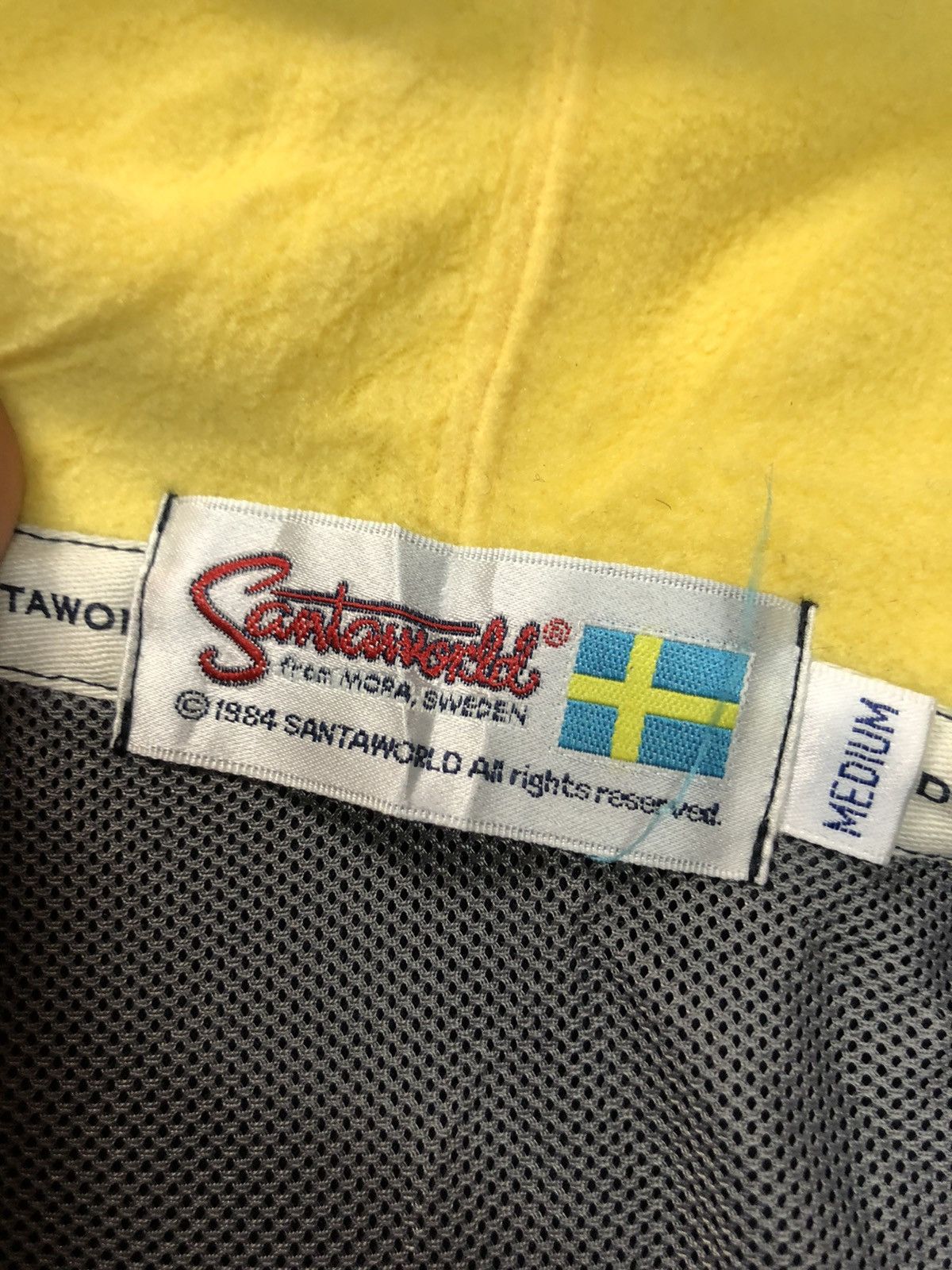 Japanese Brand × Vintage VINTAGE SANTA WORLD 1984 FLEECE JACKET HOODIE Size US M / EU 48-50 / 2 - 8 Thumbnail