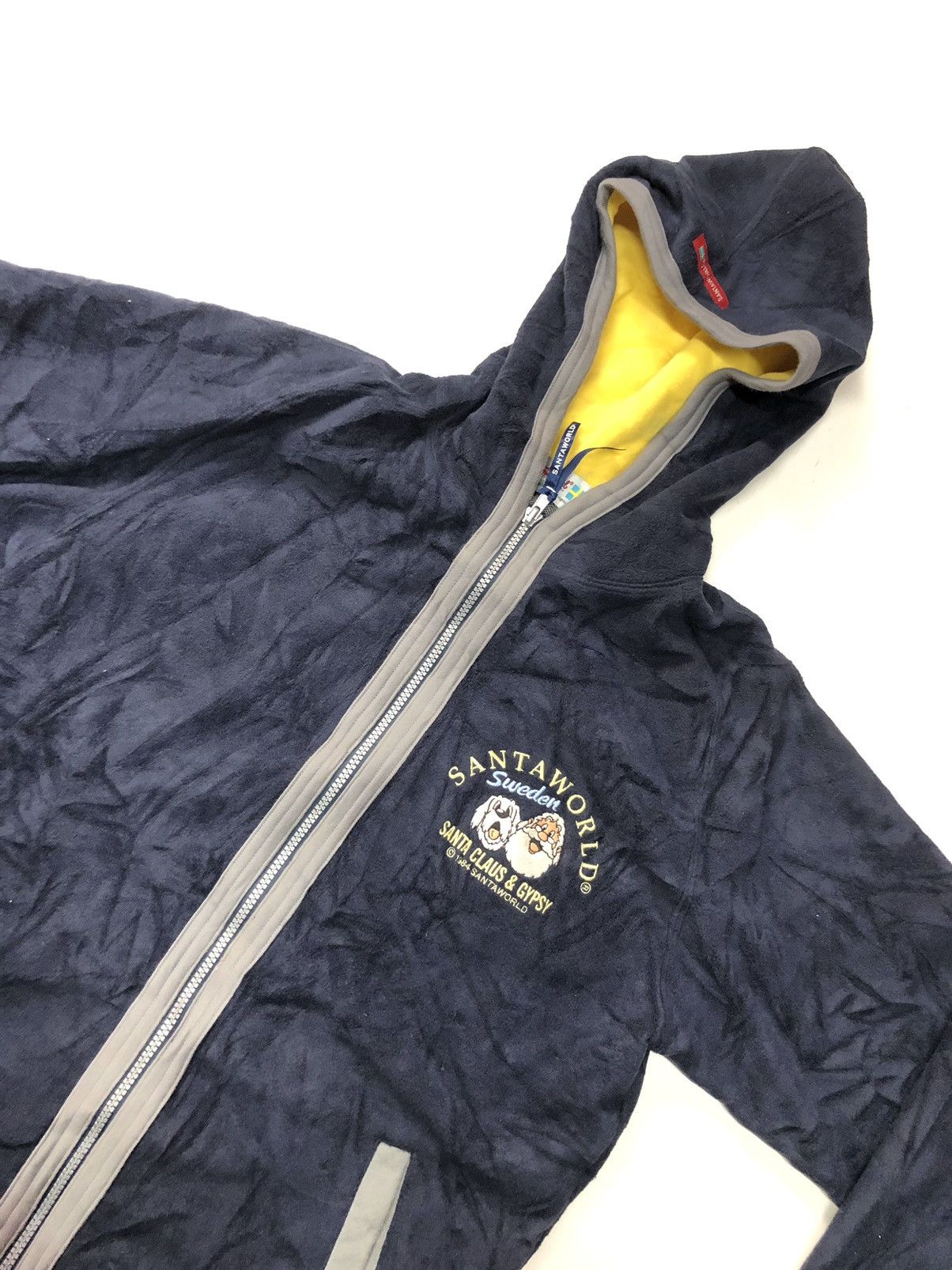 Japanese Brand × Vintage VINTAGE SANTA WORLD 1984 FLEECE JACKET HOODIE Size US M / EU 48-50 / 2 - 2 Thumbnail