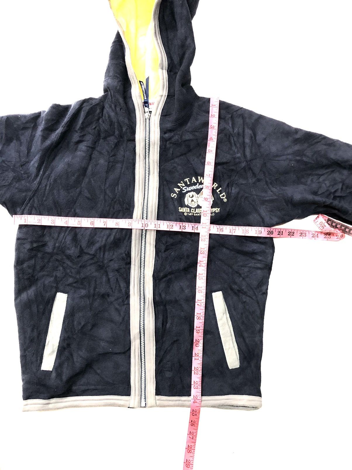 Japanese Brand × Vintage VINTAGE SANTA WORLD 1984 FLEECE JACKET HOODIE Size US M / EU 48-50 / 2 - 14 Thumbnail