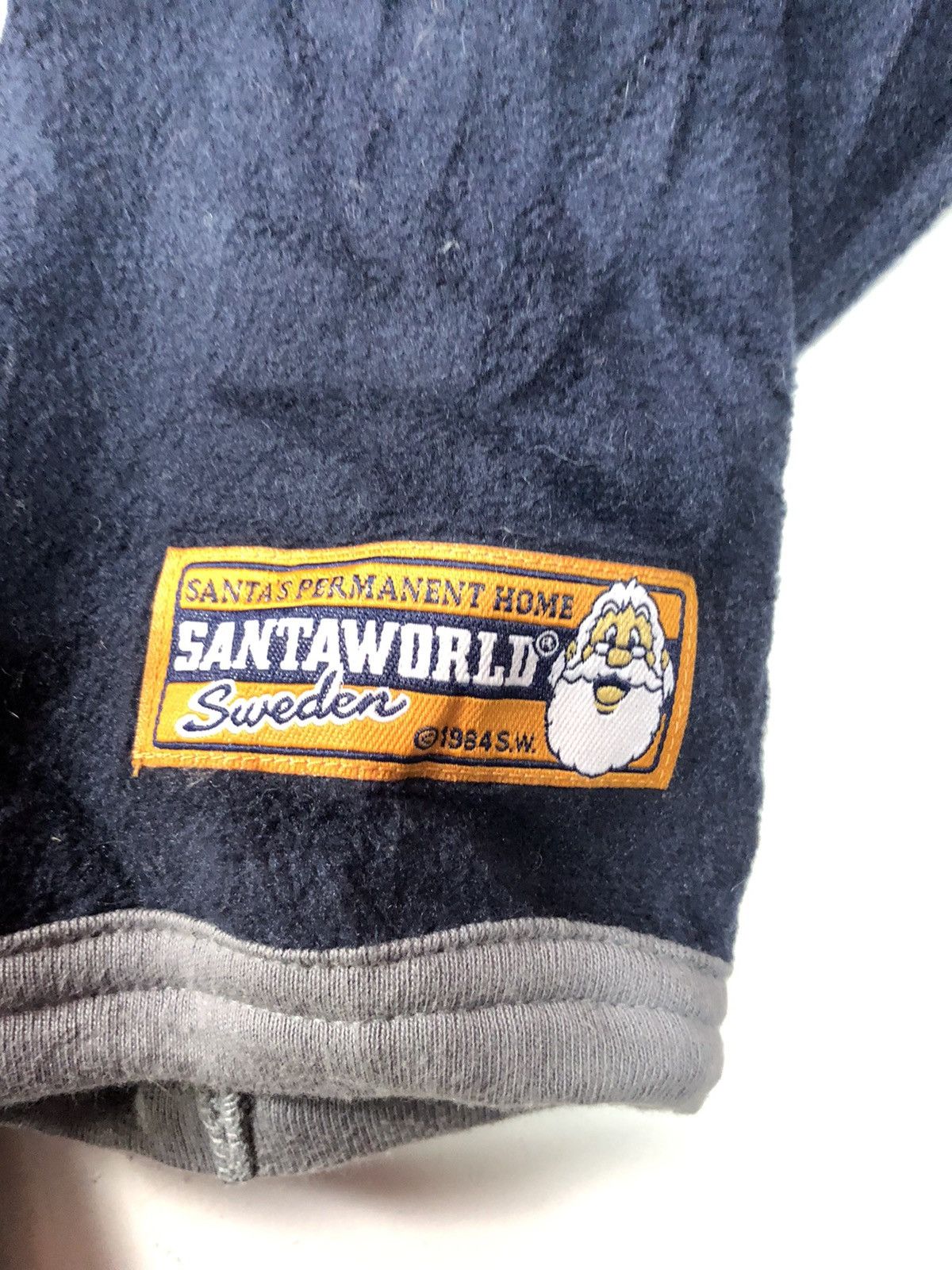 Japanese Brand × Vintage VINTAGE SANTA WORLD 1984 FLEECE JACKET HOODIE Size US M / EU 48-50 / 2 - 4 Thumbnail