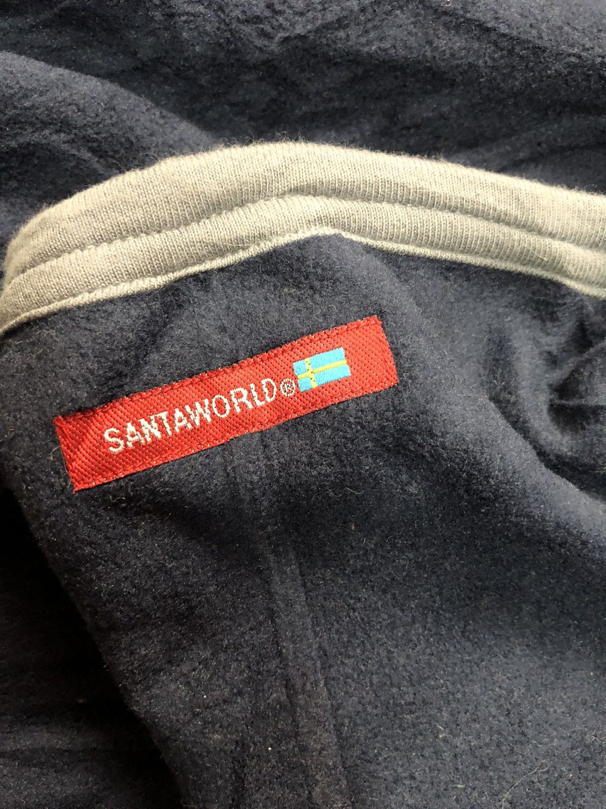 Japanese Brand × Vintage VINTAGE SANTA WORLD 1984 FLEECE JACKET HOODIE Size US M / EU 48-50 / 2 - 5 Thumbnail