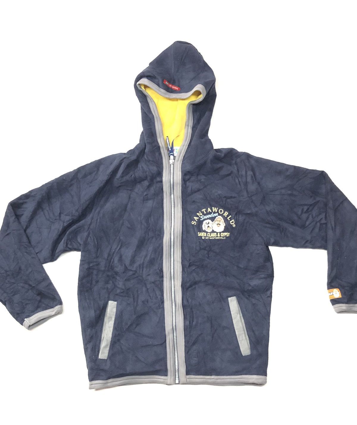 Japanese Brand × Vintage VINTAGE SANTA WORLD 1984 FLEECE JACKET HOODIE Size US M / EU 48-50 / 2 - 1 Thumbnail