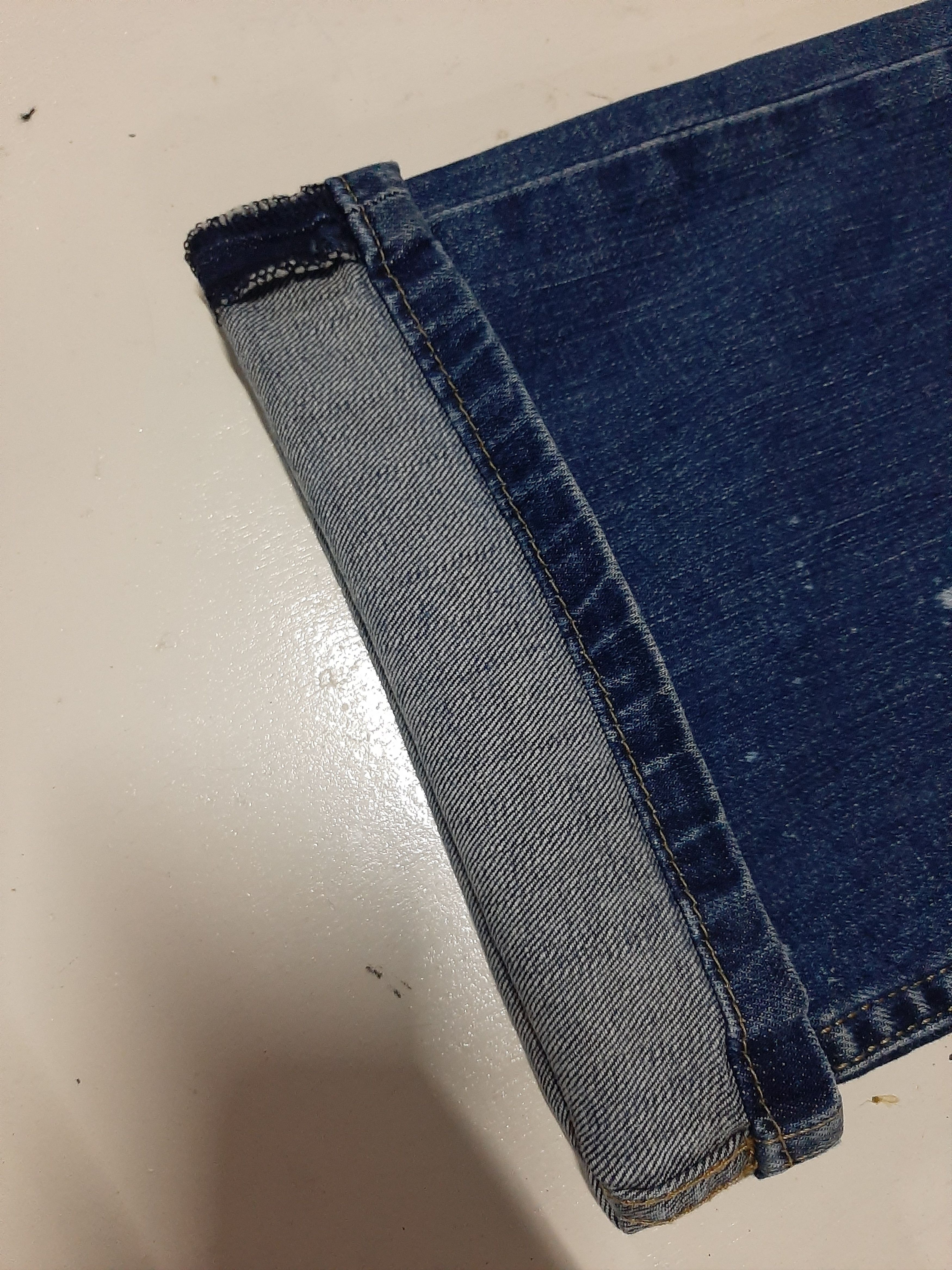 Levi's Vintage Clothing × Vintage VINTAGE LEVI'S 514 BLUE WASH DISTRESSED DENIM Size US 33 - 5 Thumbnail