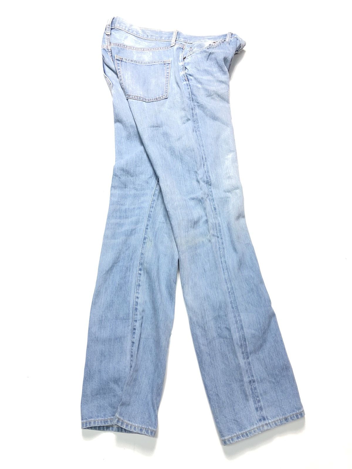 Uniqlo × Vintage VINTAGE UNIQLO SELVEDGE REGULAR STRAIGHT BLUE WASH DENIM Size US 32 / EU 48 - 12 Thumbnail