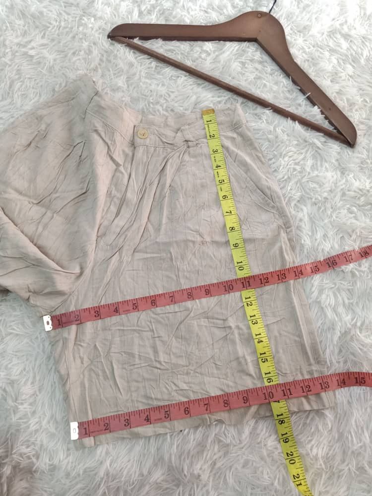 Designer × Vintage VINTAGE STEFANEL ITALIAN 🇮🇹 WIDE LEG SHORT PANTS Size 26" / US 2 / IT 38 - 4 Thumbnail