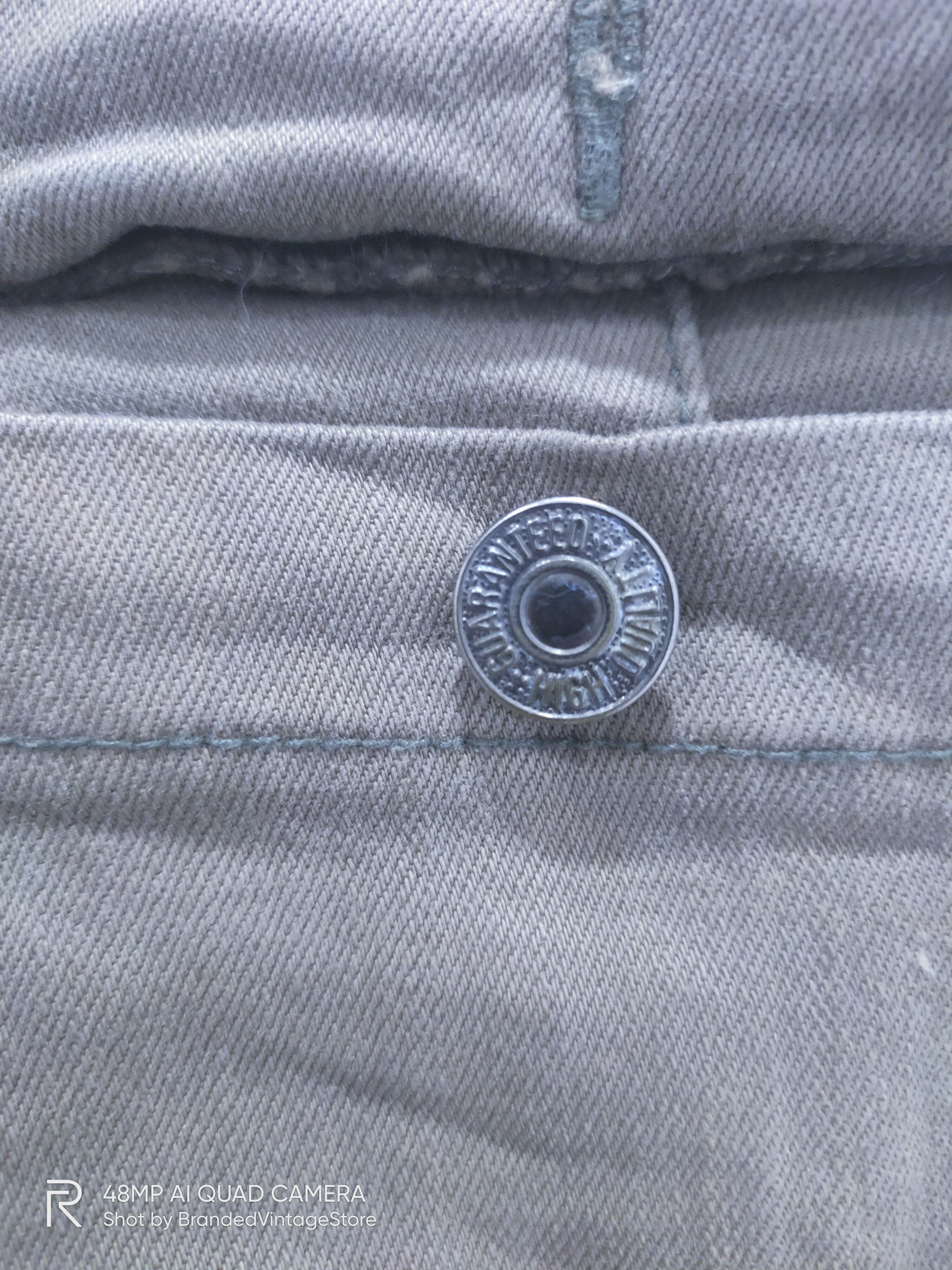Japanese Brand Vintage DAILY TOPIC Flare Tactical Denim Cargo Pants Jeans Size 30" / US 8 / IT 44 - 11 Thumbnail