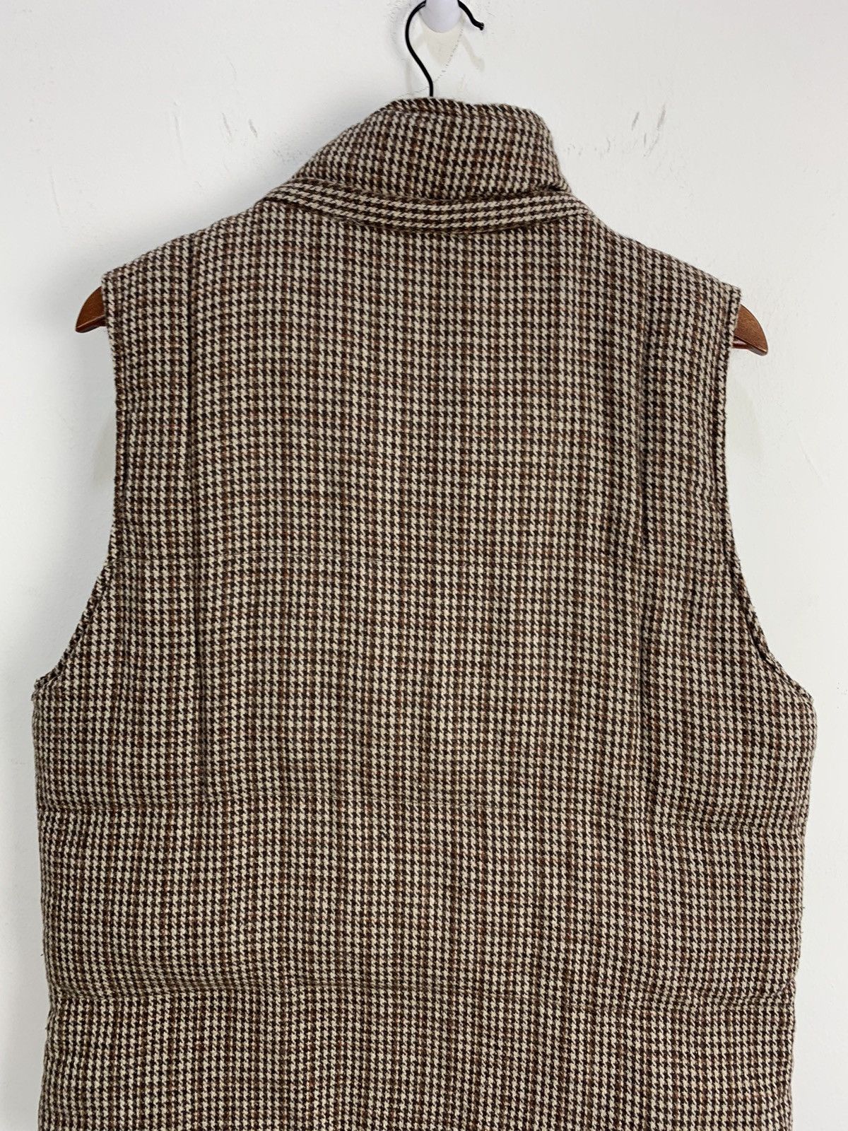 Harris Tweed × Japanese Brand HARRIS TWEED CORISCO Patchwork Houndstooth Art Vest Jacket Size US M / EU 48-50 / 2 - 10 Thumbnail
