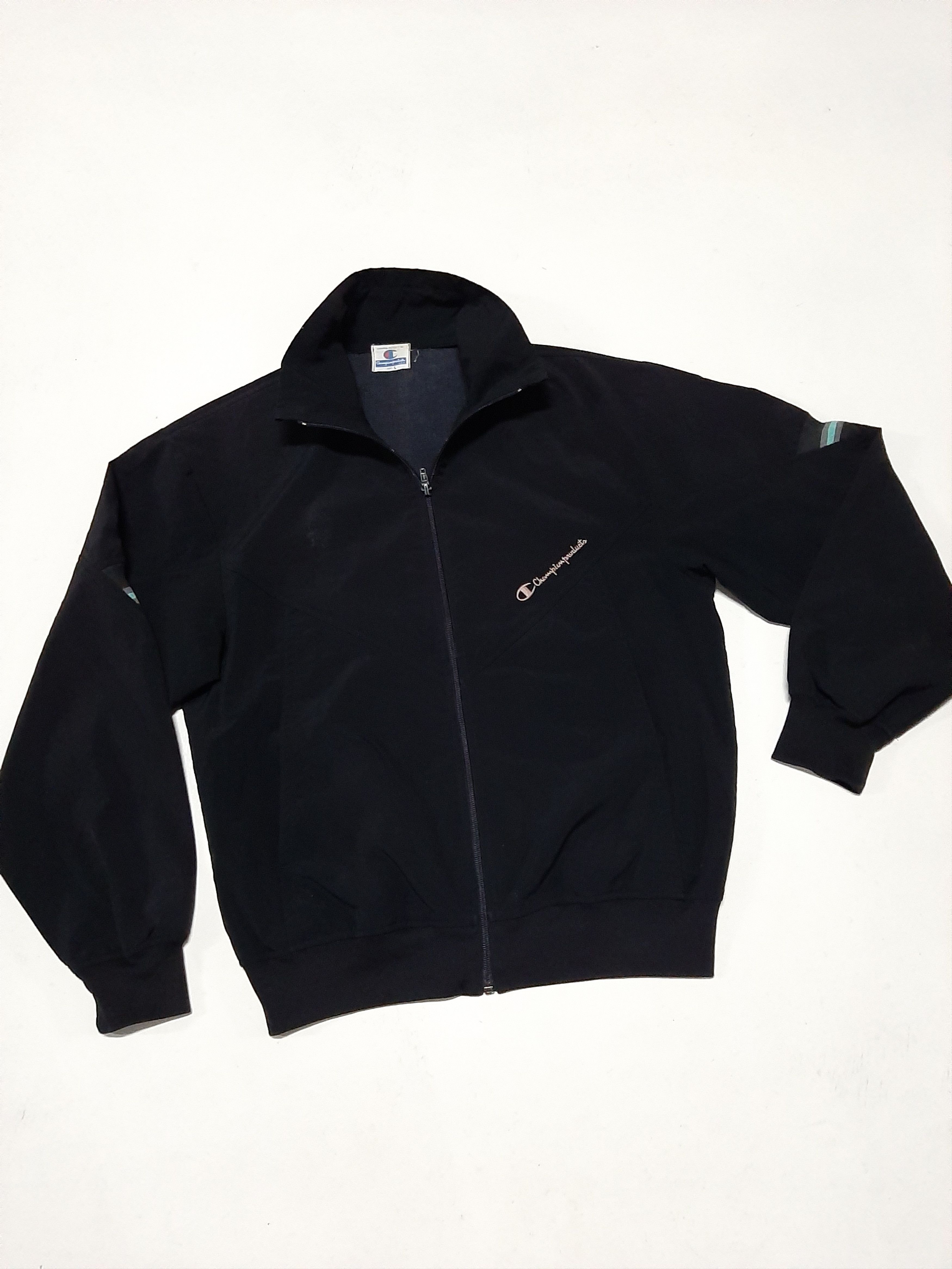 Champion × Vintage VINTAGE 80s CHAMPION SWEATER ZIPPER Size US M / EU 48-50 / 2 - 1 Thumbnail