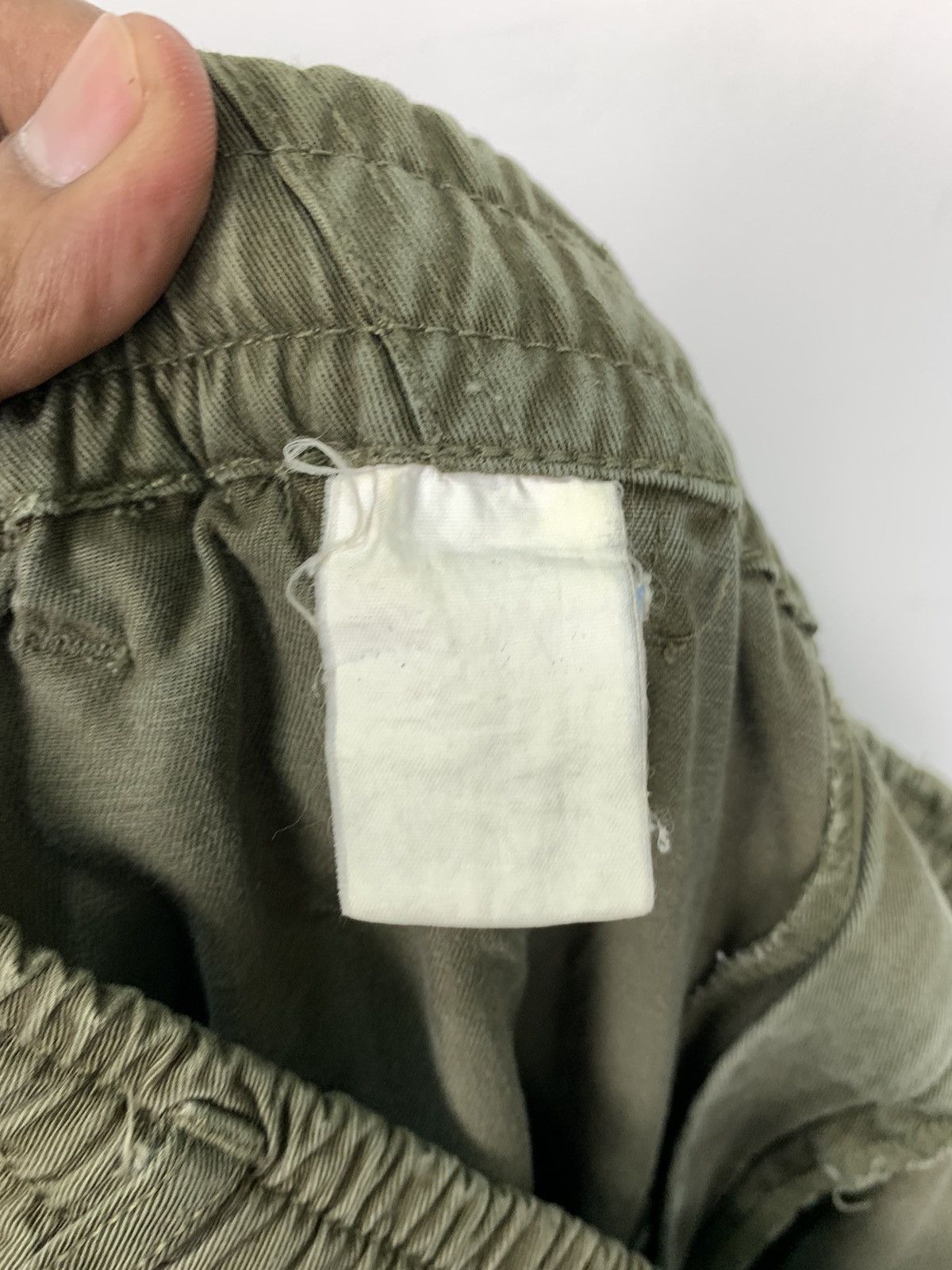 Japanese Brand Pullover Drawstring Elastic Waistband Multipocket CargoPant Size US 33 - 13 Thumbnail