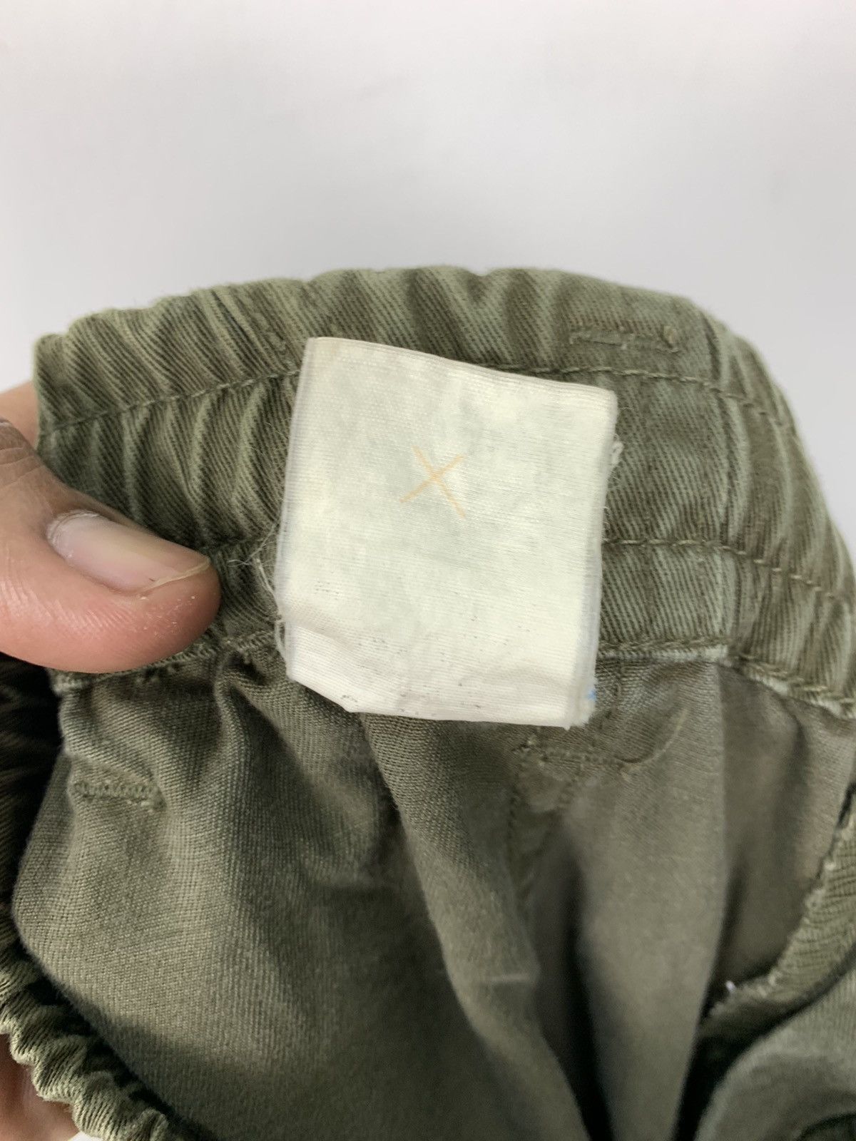 Japanese Brand Pullover Drawstring Elastic Waistband Multipocket CargoPant Size US 33 - 12 Thumbnail