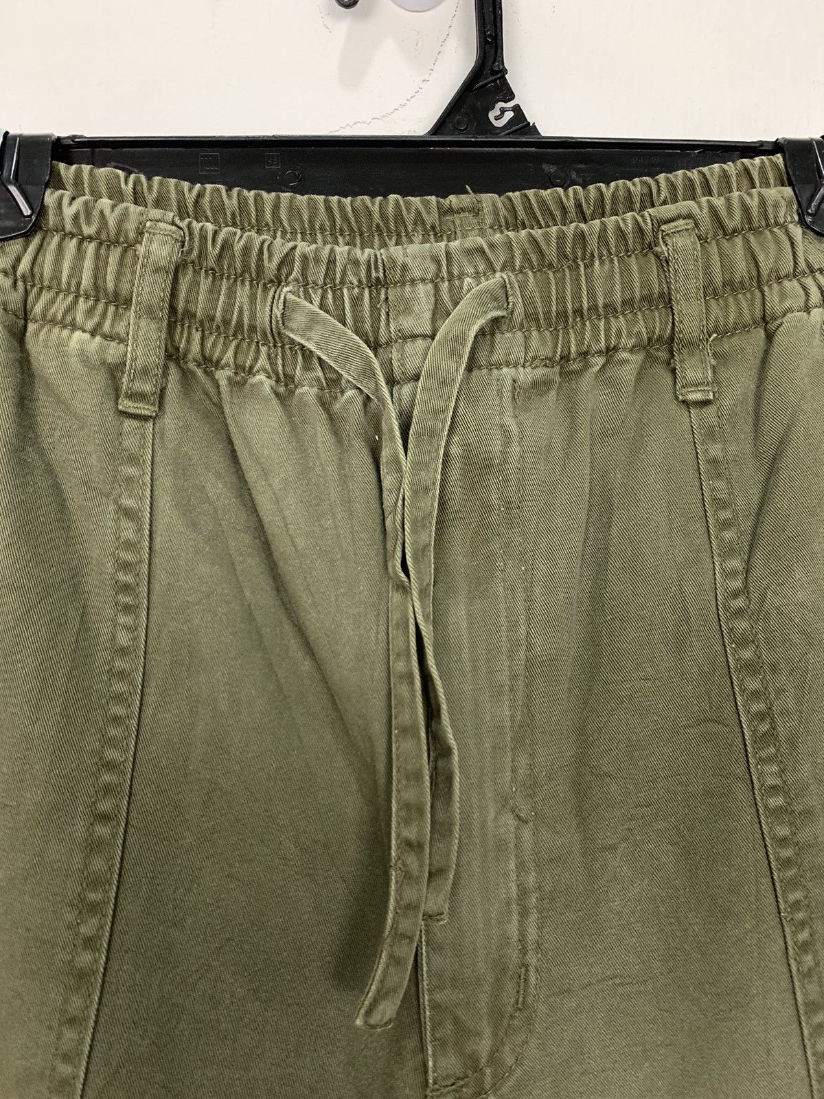 Japanese Brand Pullover Drawstring Elastic Waistband Multipocket CargoPant Size US 33 - 7 Thumbnail