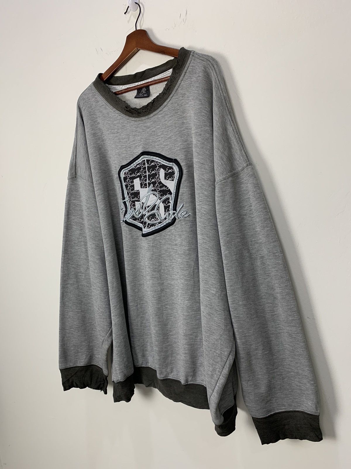Japanese Brand × X-LARGE EAST SIDE Extra Large Embroidery Center Spellout Sweatshirt Size US XXL / EU 58 / 5 - 7 Thumbnail