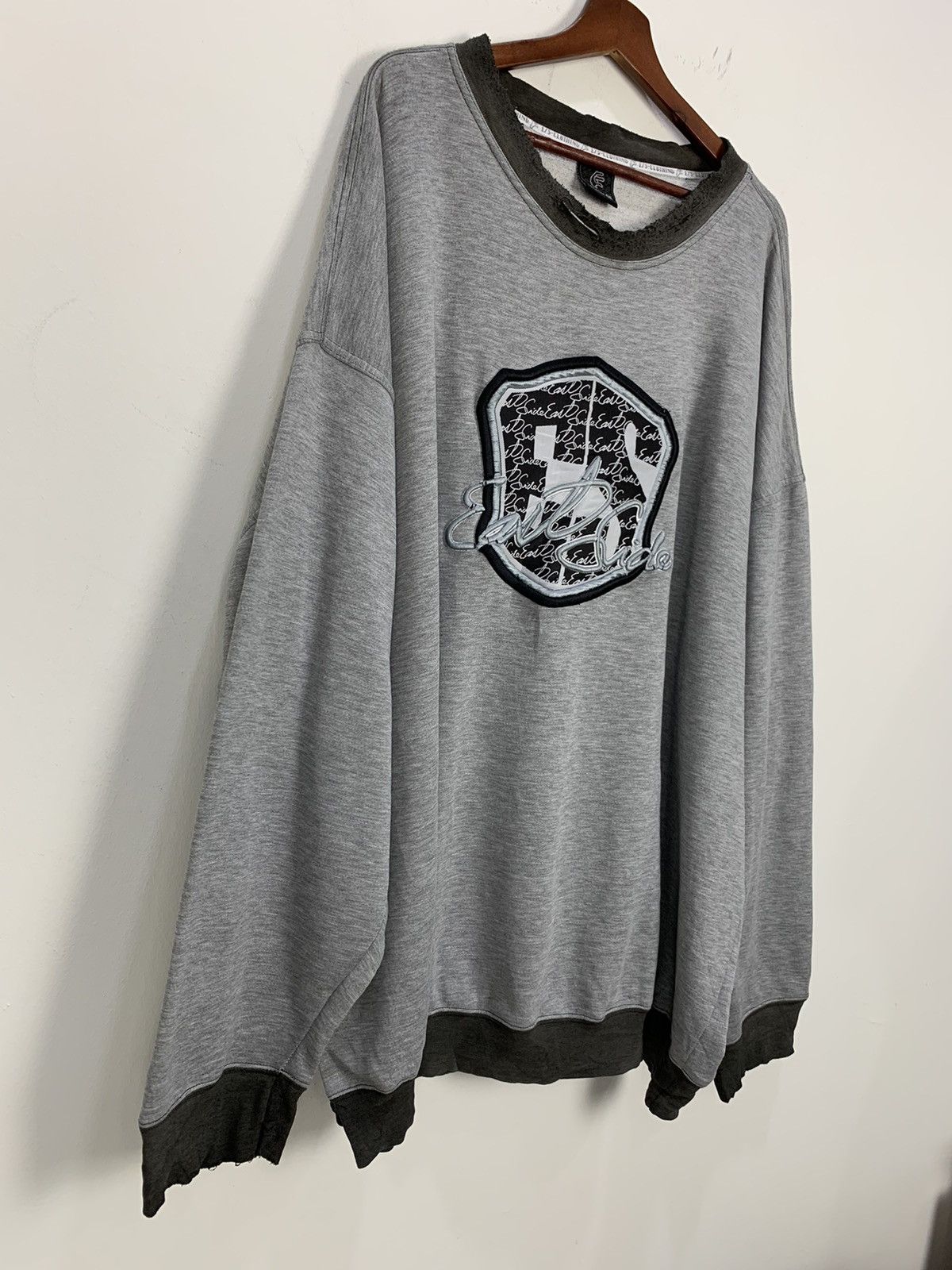 Japanese Brand × X-LARGE EAST SIDE Extra Large Embroidery Center Spellout Sweatshirt Size US XXL / EU 58 / 5 - 6 Thumbnail