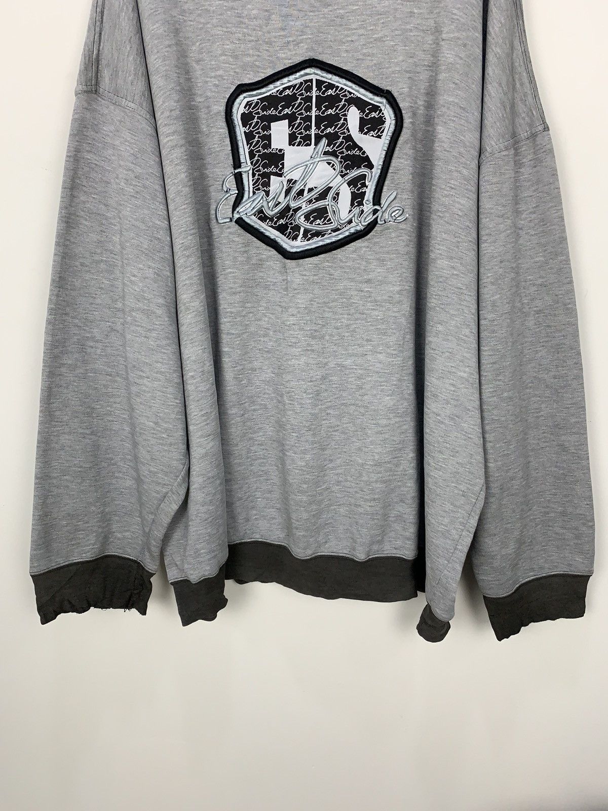 Japanese Brand × X-LARGE EAST SIDE Extra Large Embroidery Center Spellout Sweatshirt Size US XXL / EU 58 / 5 - 5 Thumbnail